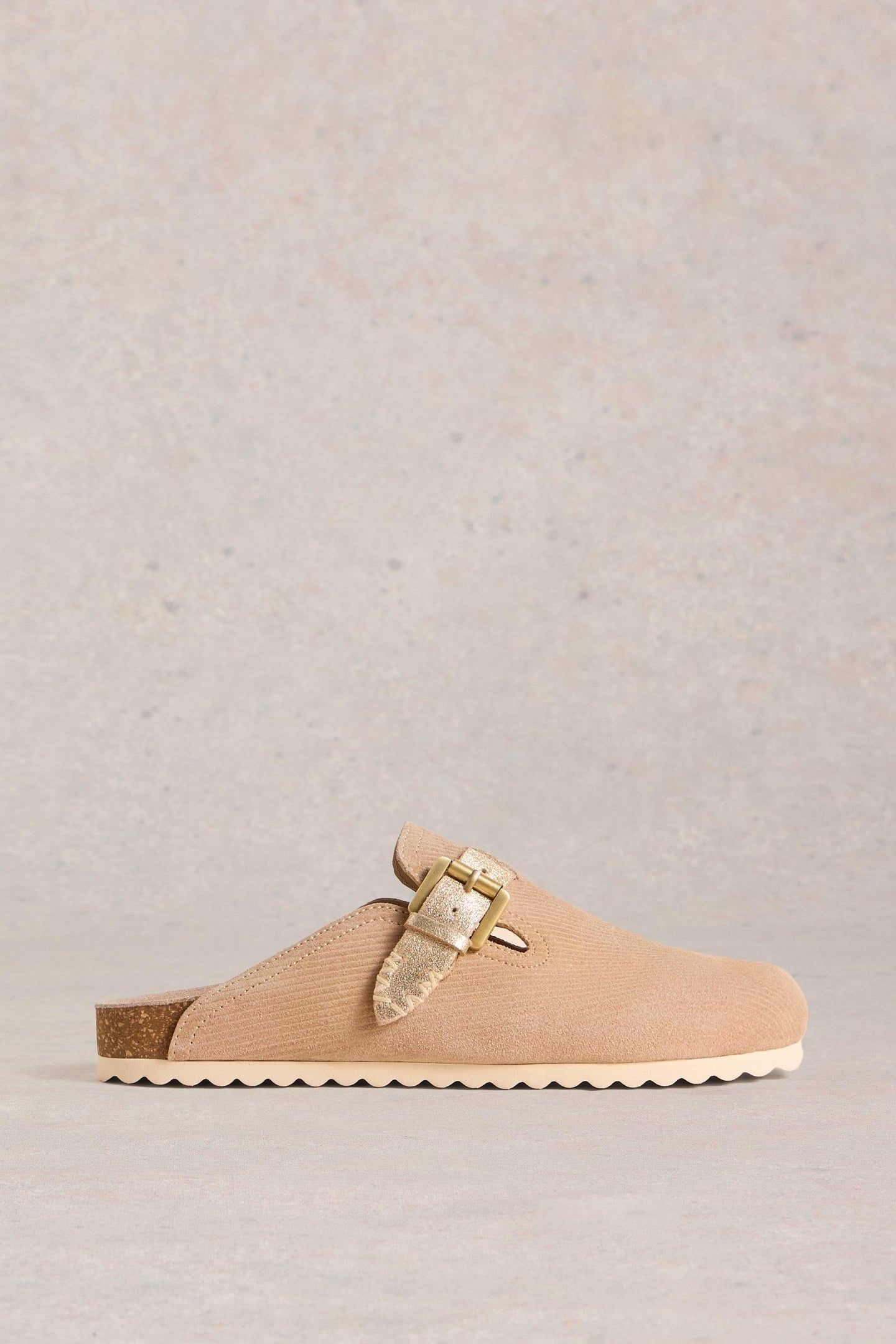 MYRTLE SLIP ON FOOTBED NATURAL MULTI 1