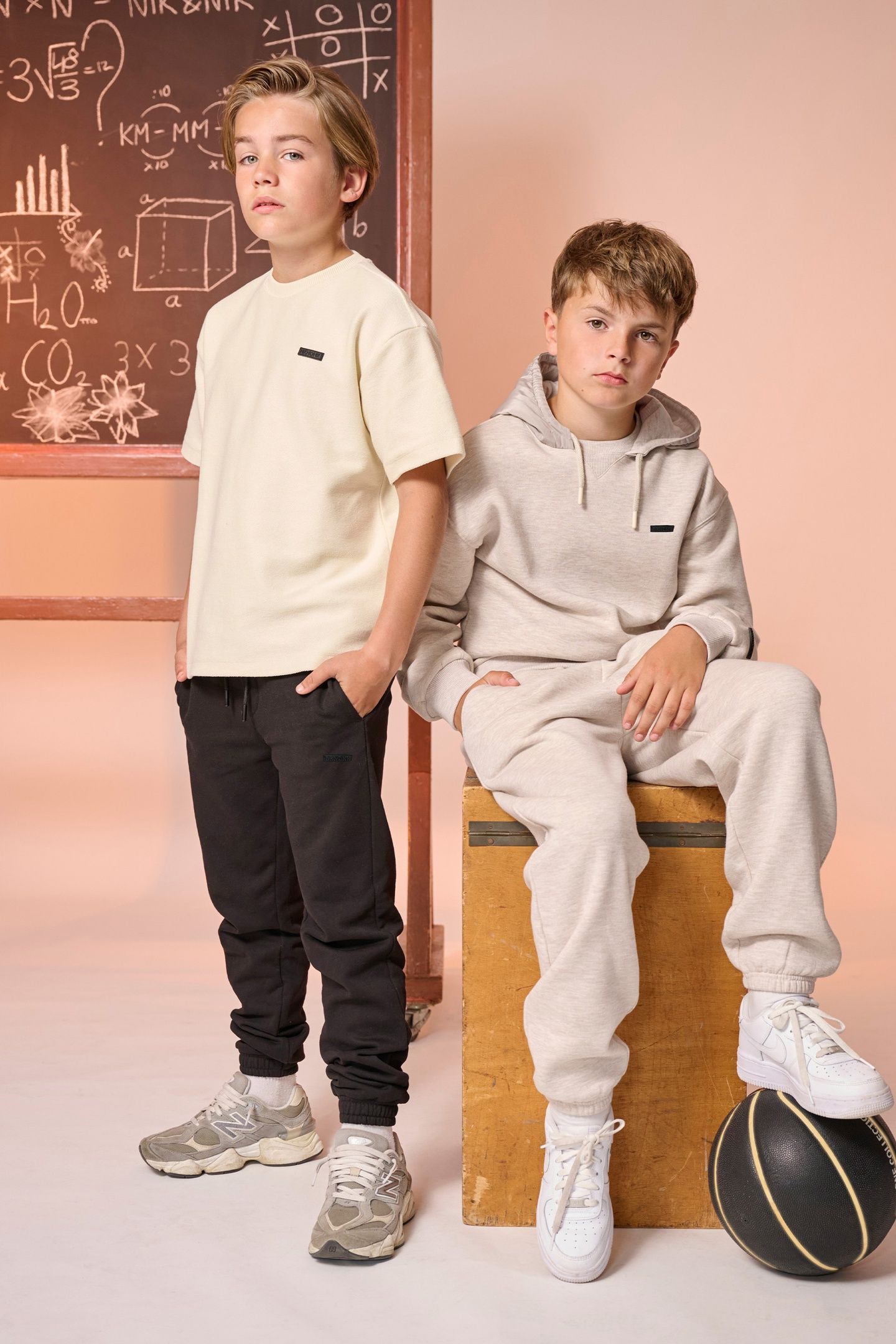 BANKS MELANGE SWEATPANTS TAUPE MELANGE 6