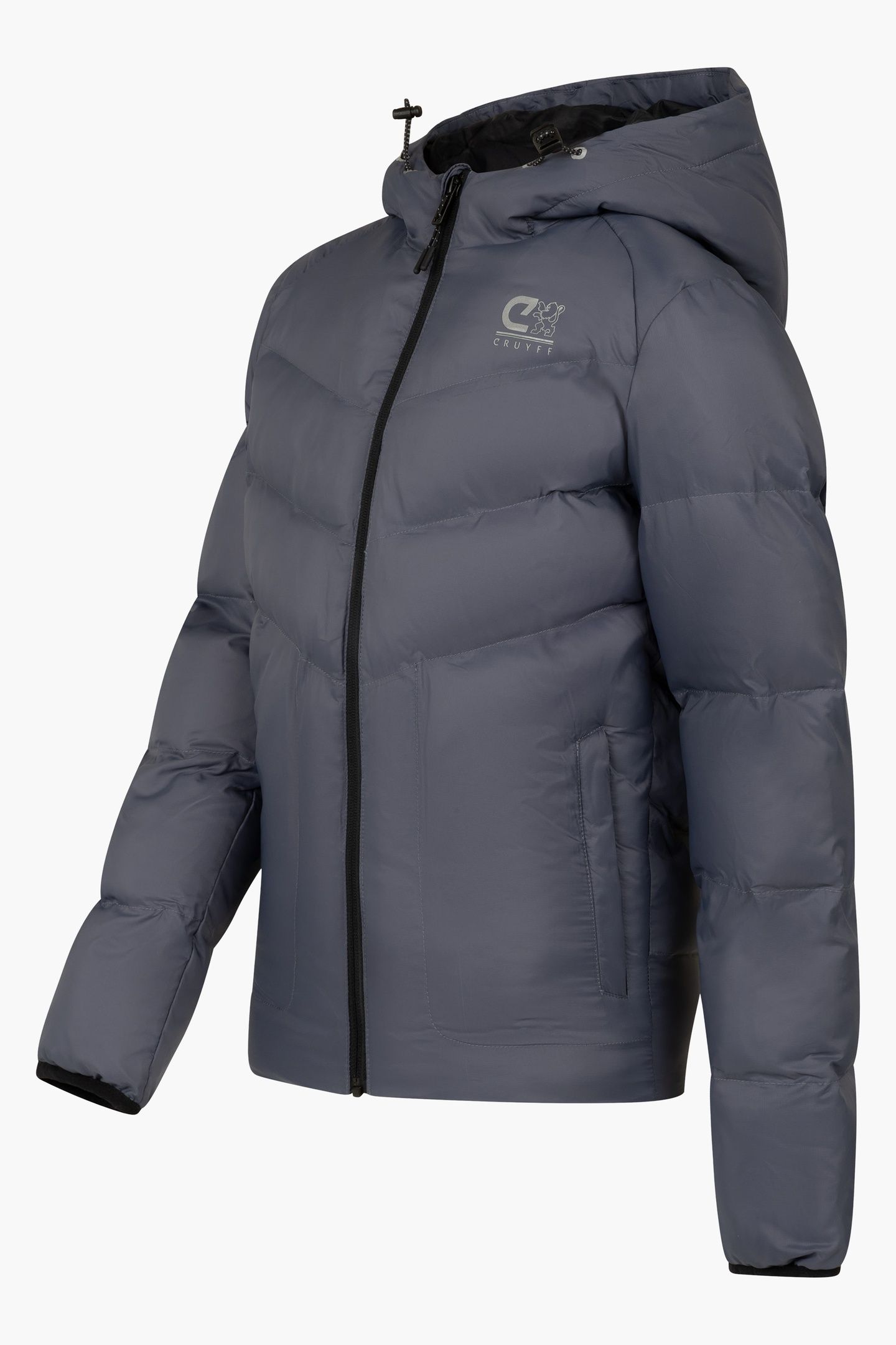 HEMATITE PUFFER DARK GREY 3