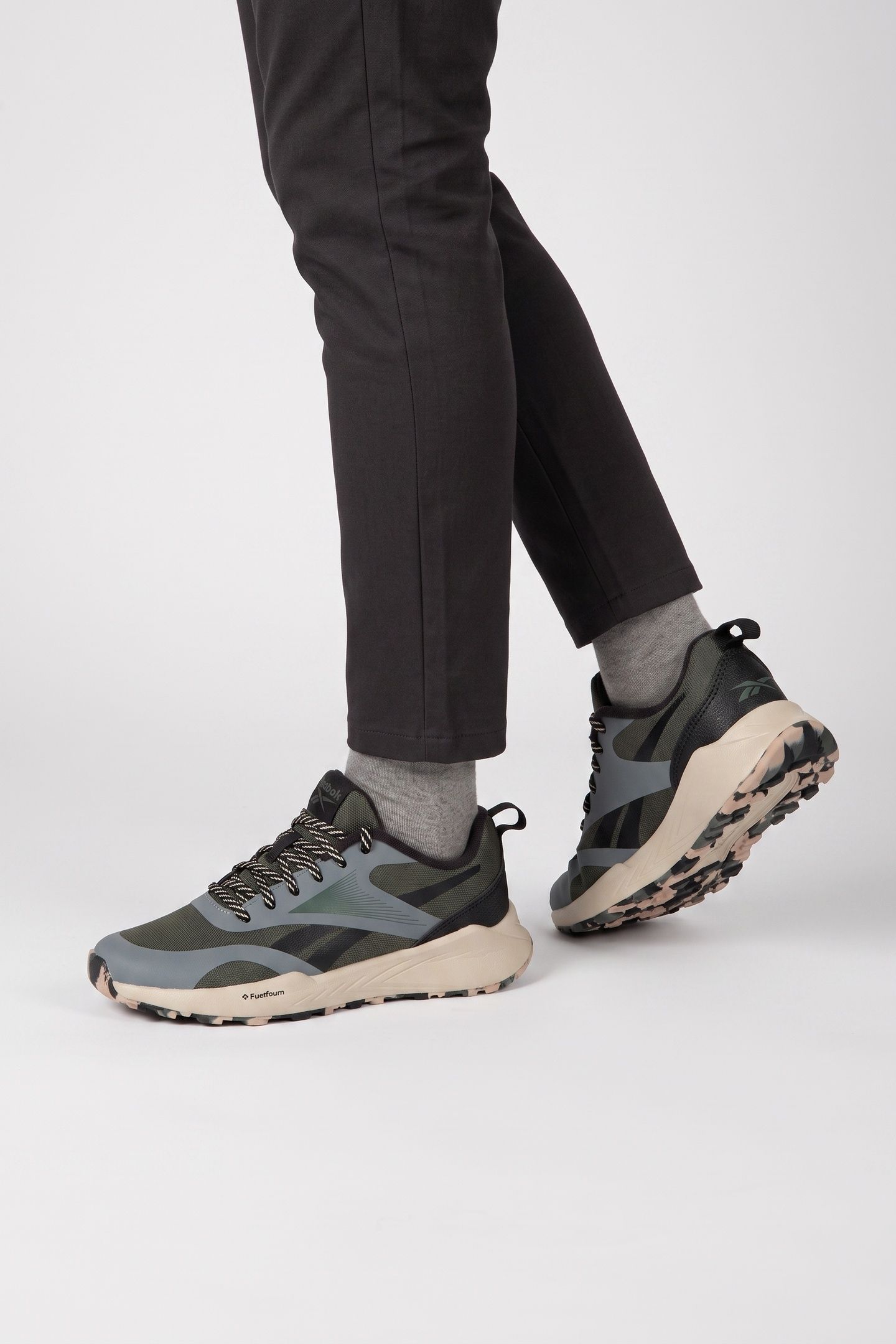 BOY'S ENERGEN RUN GRITGREEN/DARKFOG/CLASSICBEIGE 3