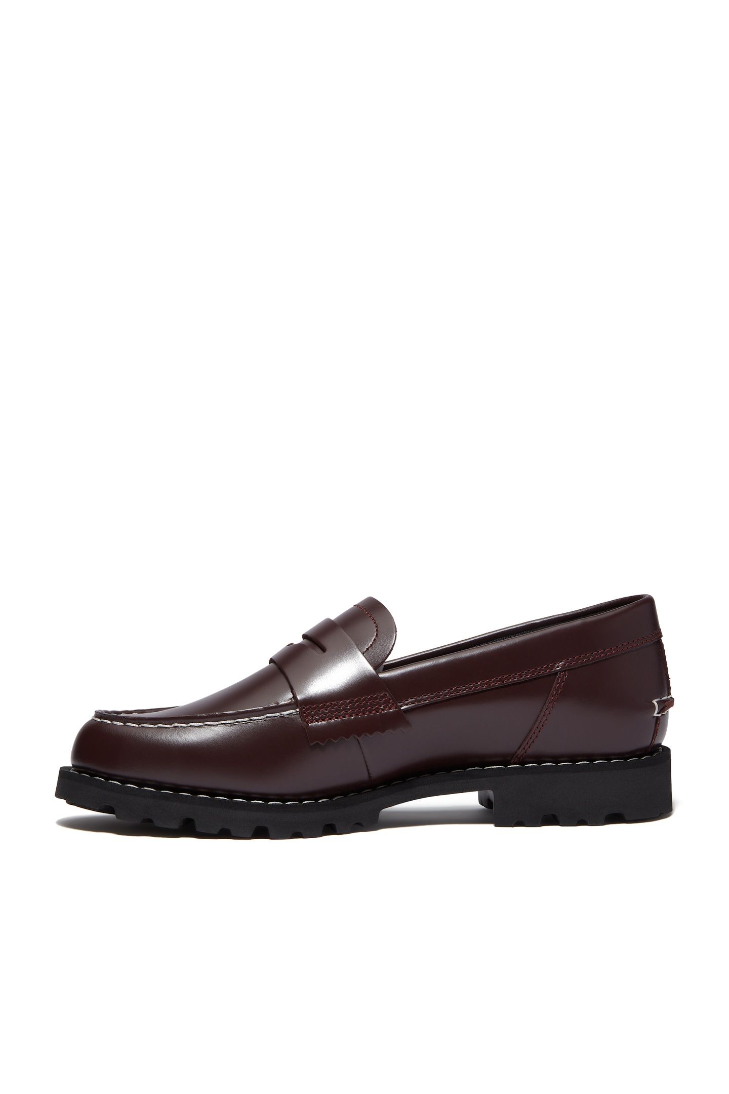 NOREEN LITE LOAFER SHOE BURGUNDY FULL GRAIN 3