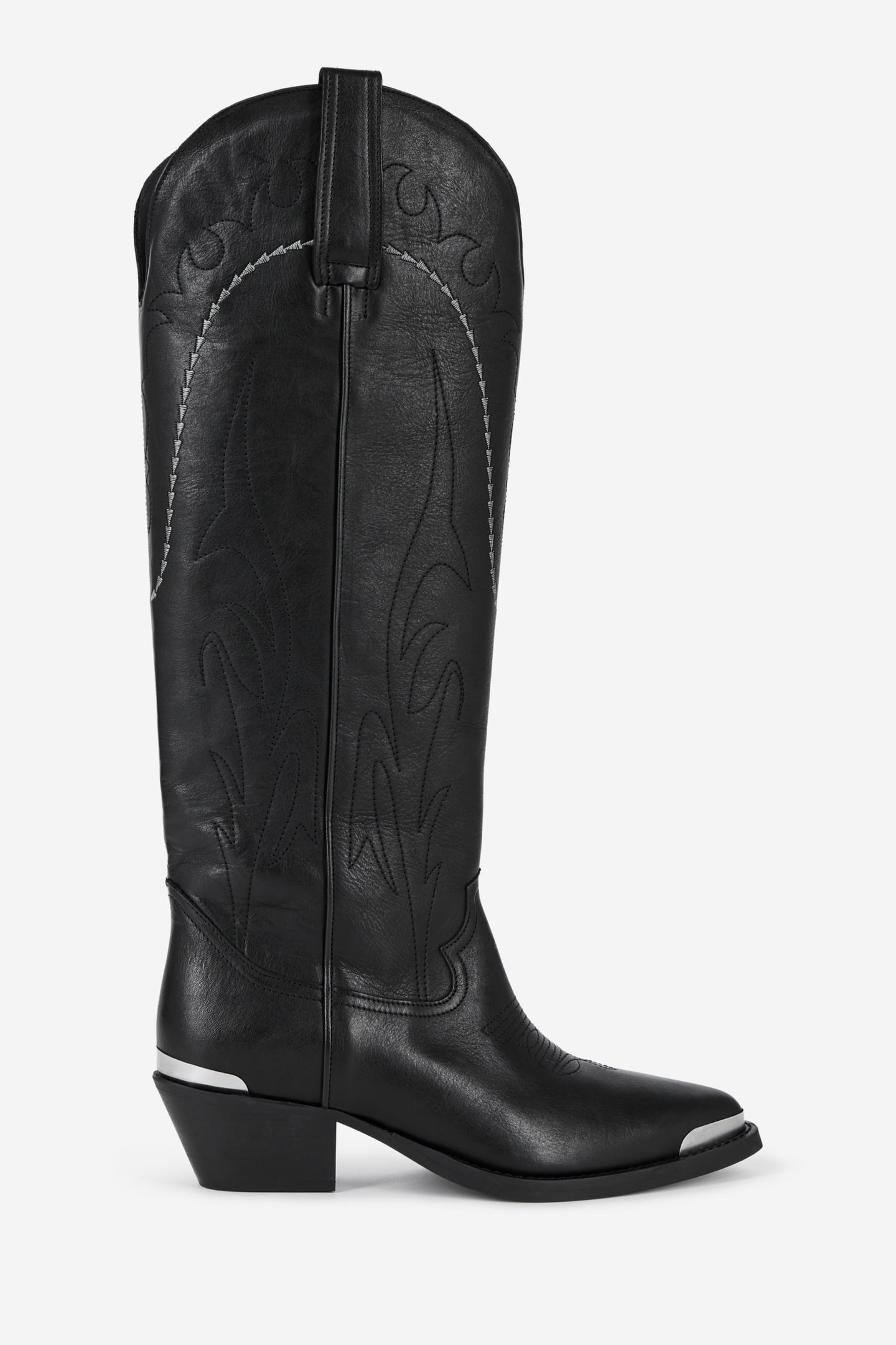 LEATHER SANTIAG BLACK 1