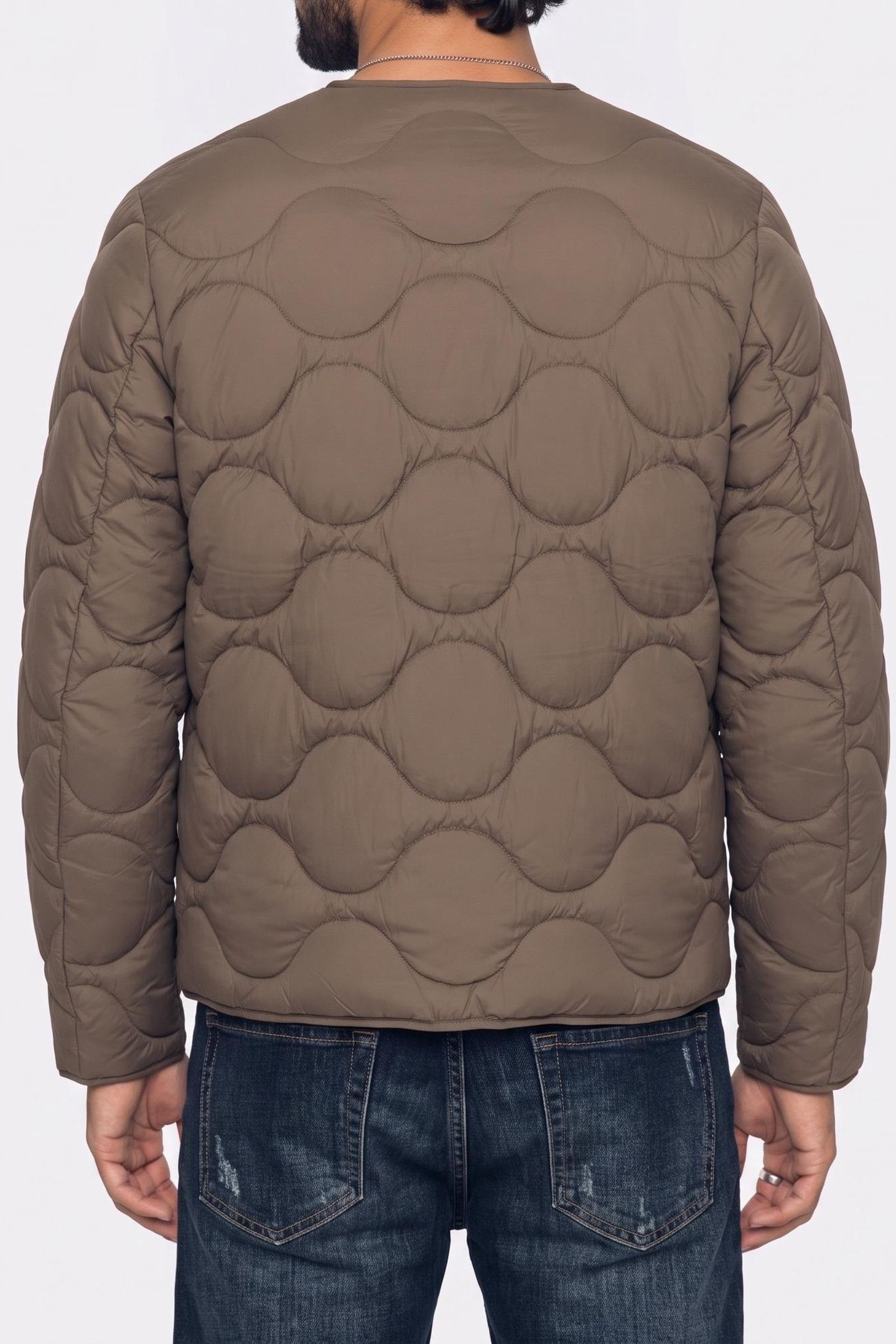 LONG SLEEVE FEATHERWEIGHT NYLON JACKET BUNGEE CORD 2