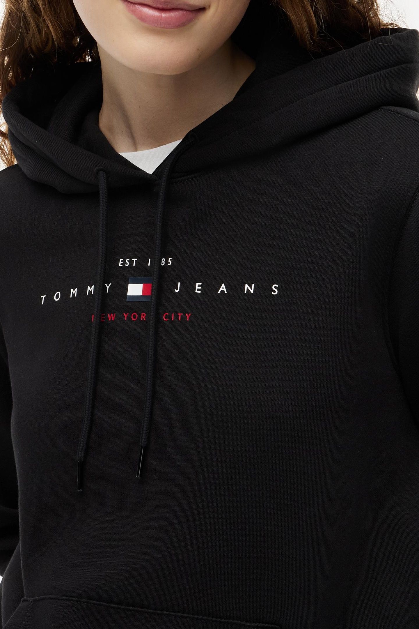 REGULAR US LINEAR HOODIE BLACK 5