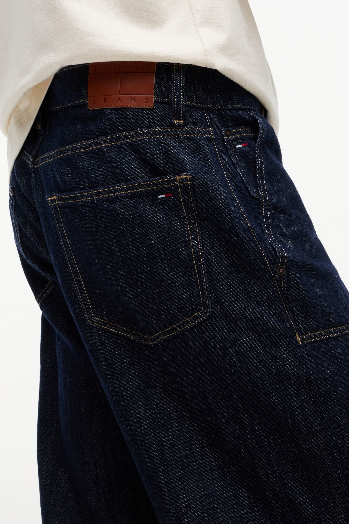 JAIMIE RELAXED STRAIGHT UTILITY DENIM DARK 6