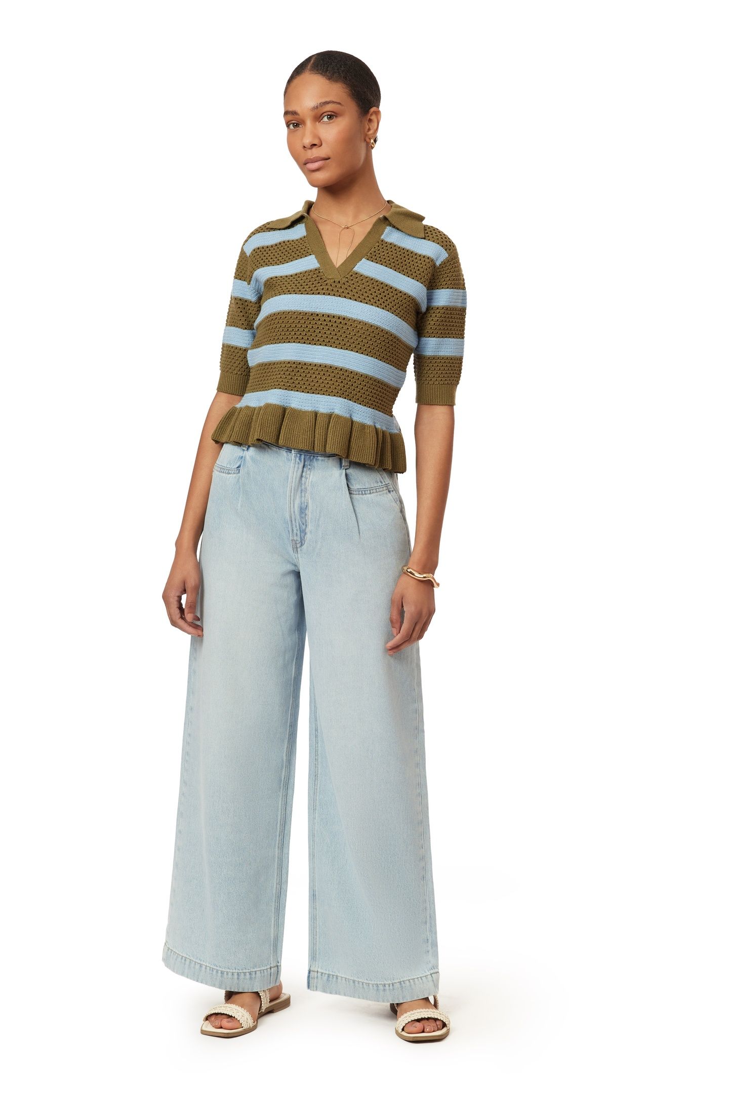 WIDE DENIM TROUSER CHELSEA HOTEL 2