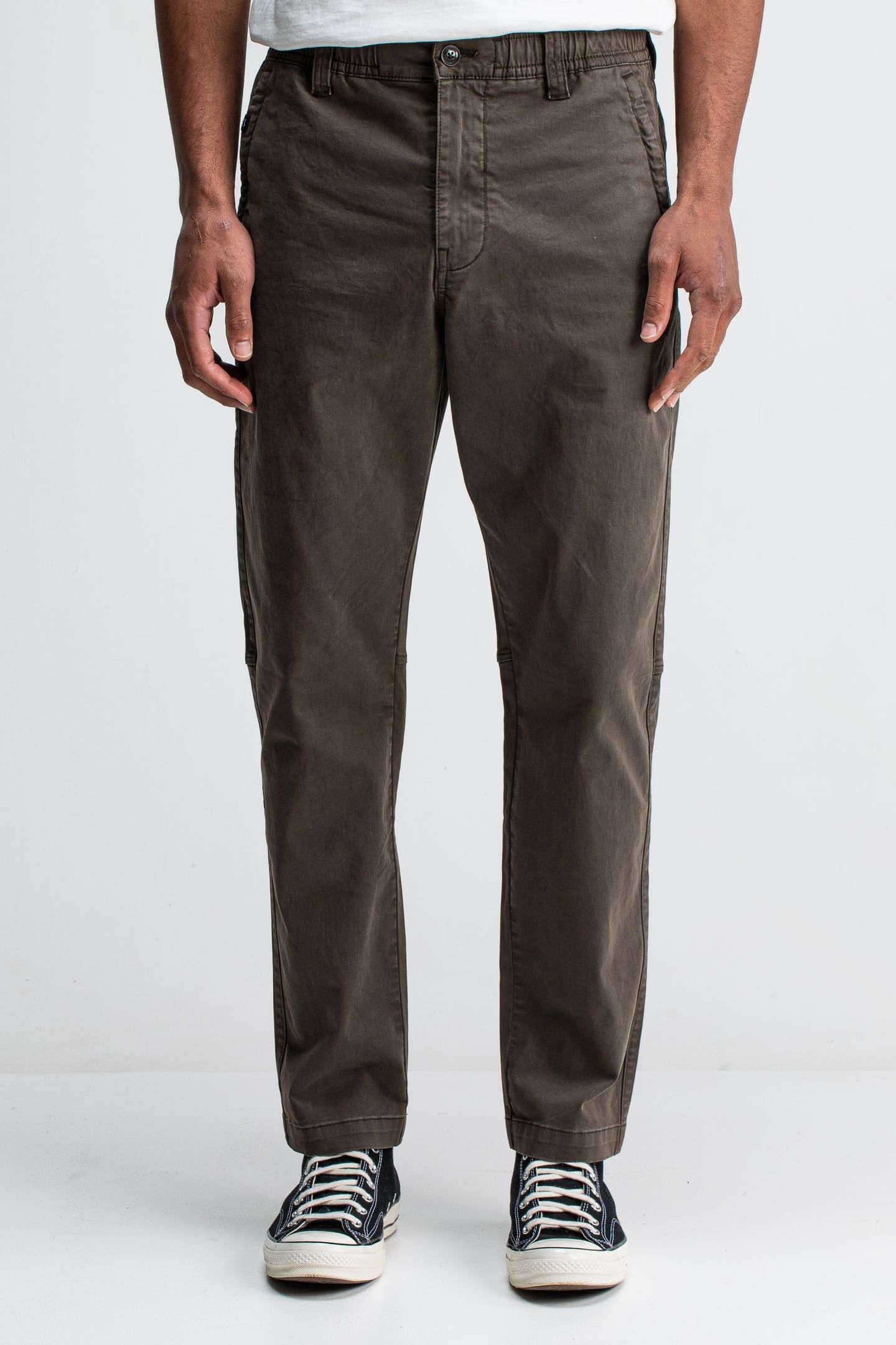 TRISTAN SATEEN CHINO MOCHA BROWN 1