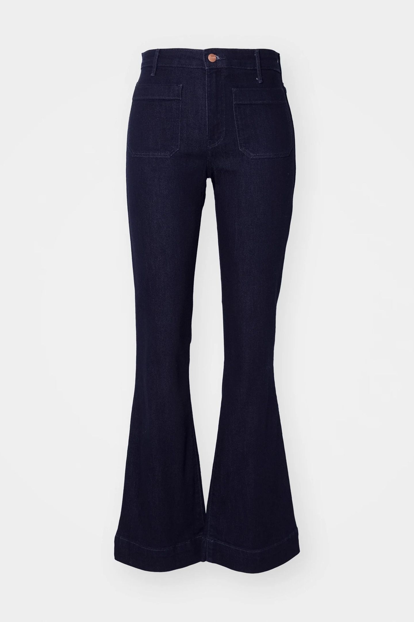 FLARE DARK NAVY BLUE JEANS 4