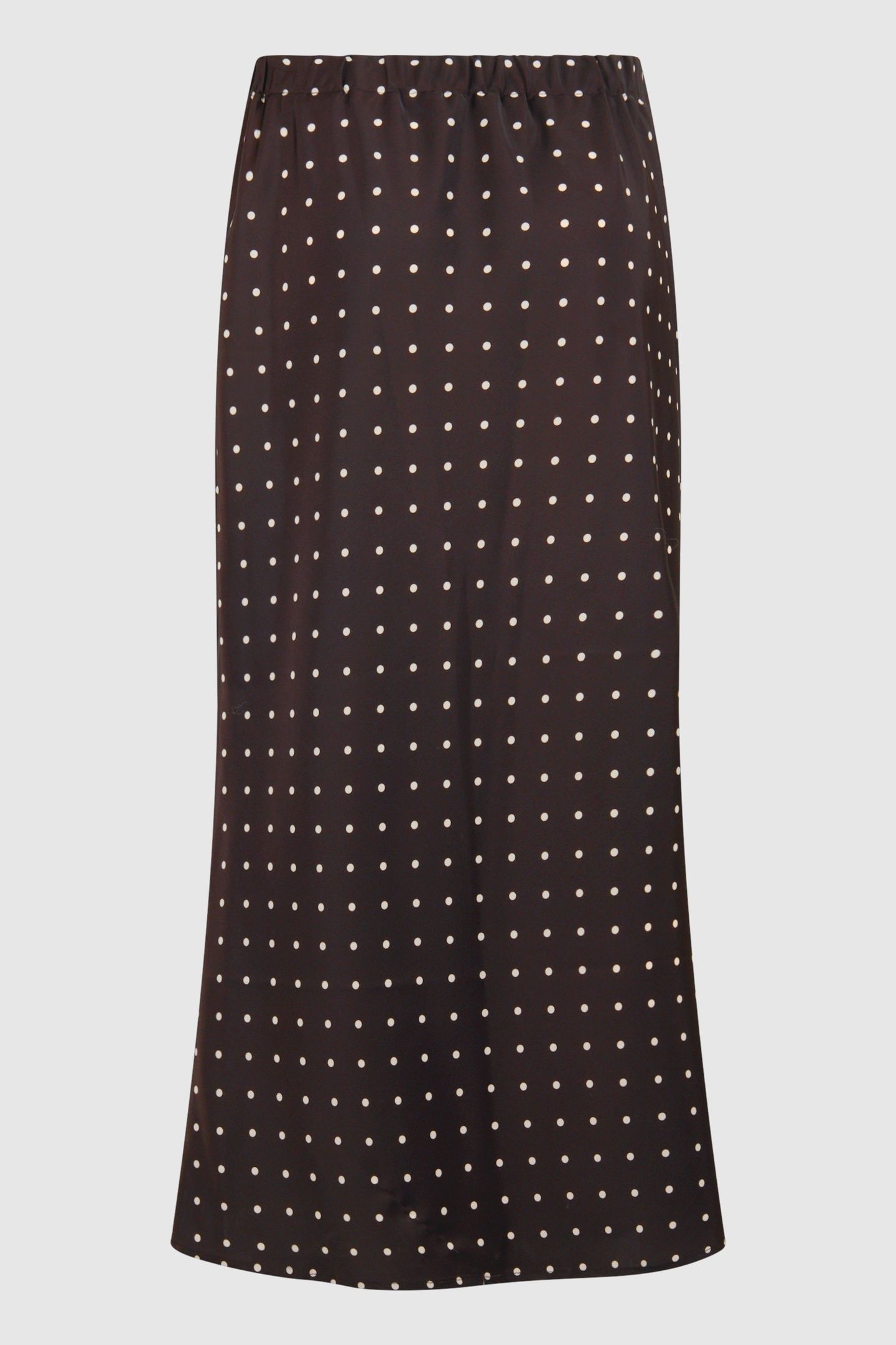 LM-SBPOLKA SLEEK SKIRT DARKBROWN 3