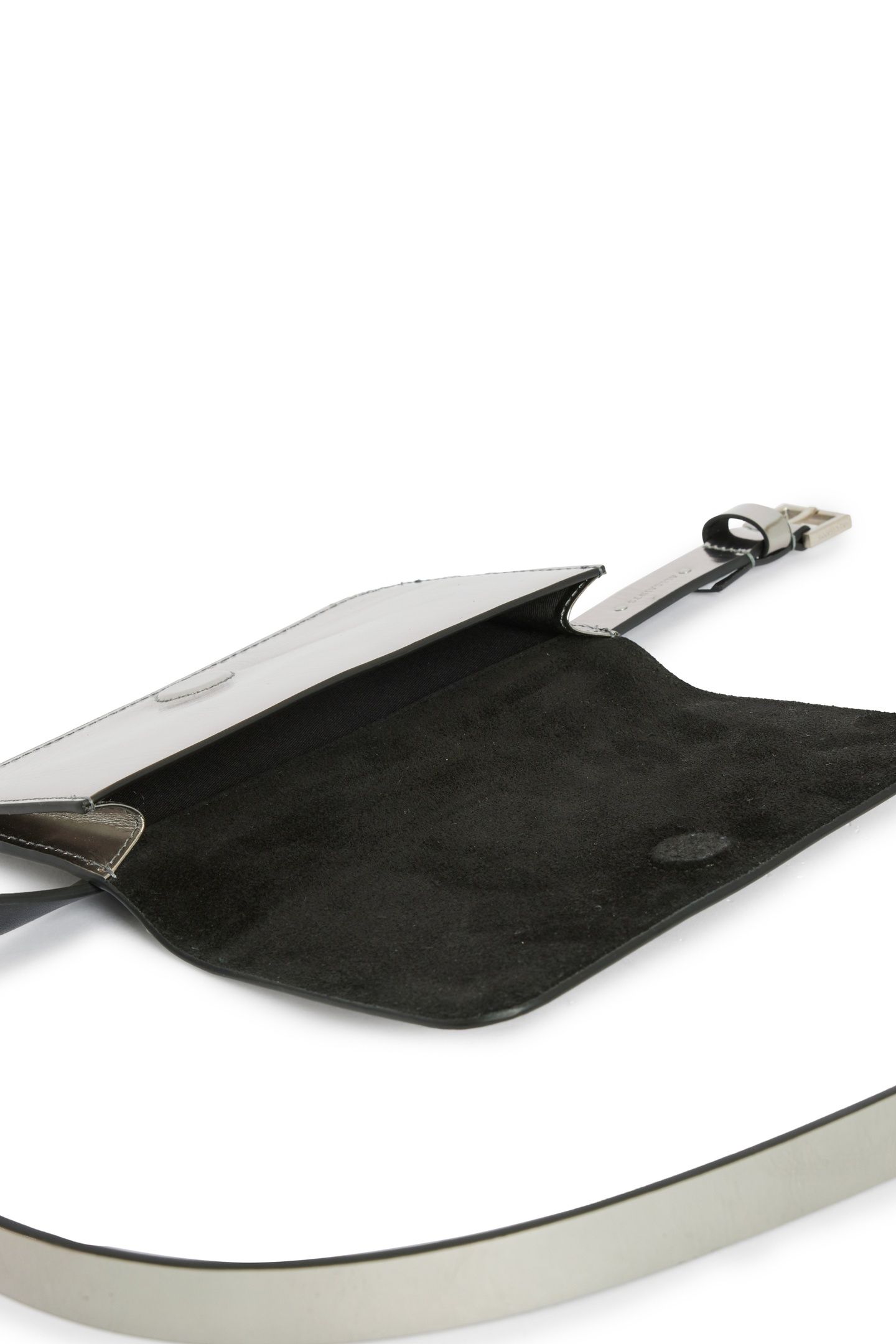 BECKIE BAG BELT PEWTER/DULL NICKEL 6