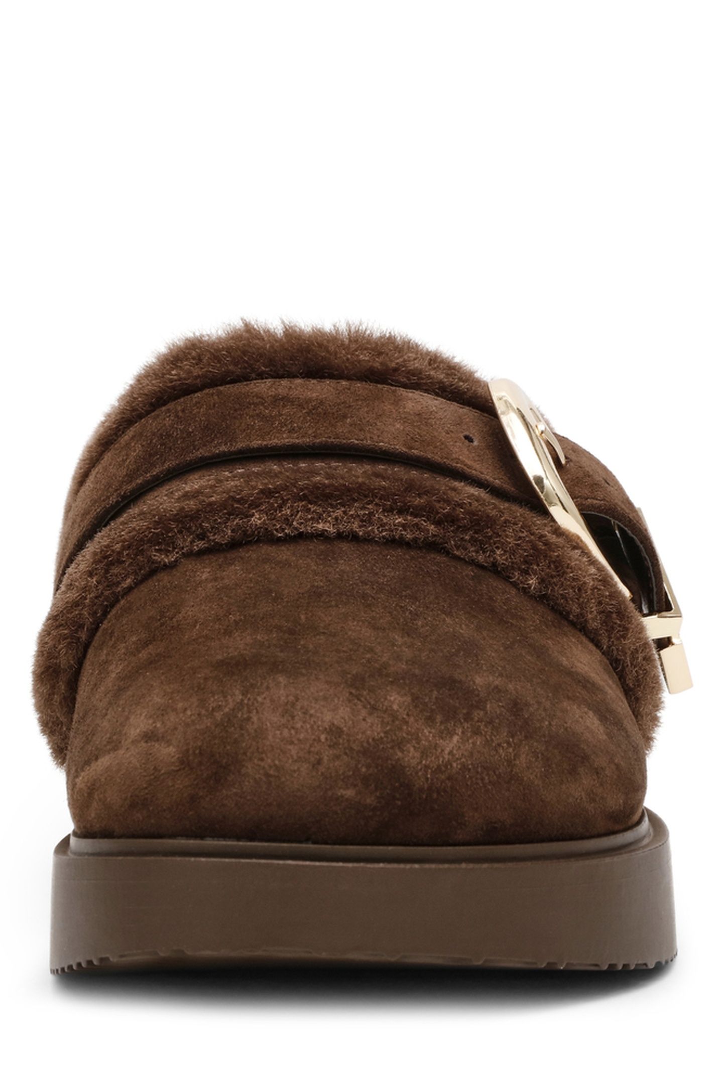 COZY UP MULES BROWN SUEDE 4