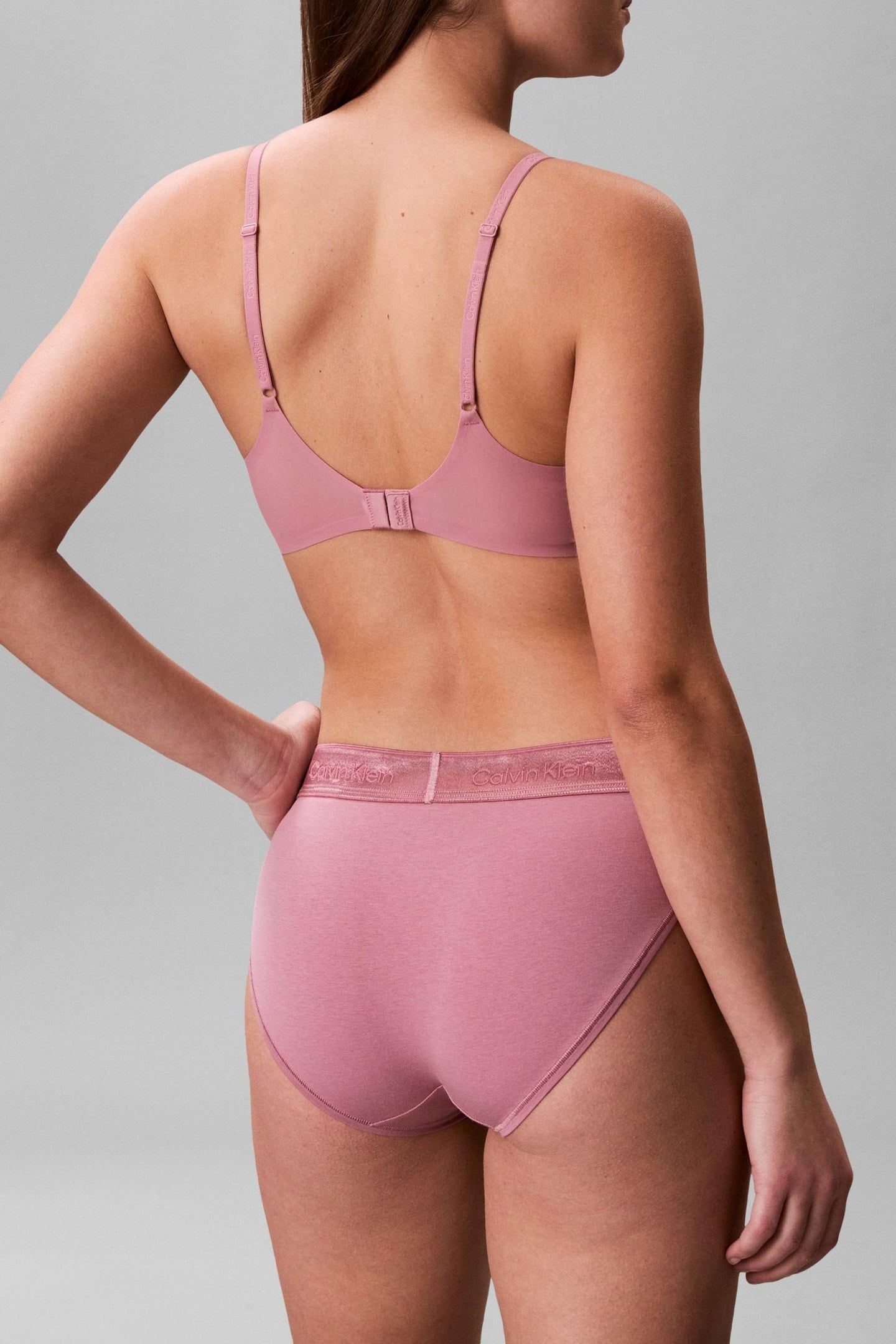 LIGHTLY LINED WIREFREE BRA SOFT MAUVE 3