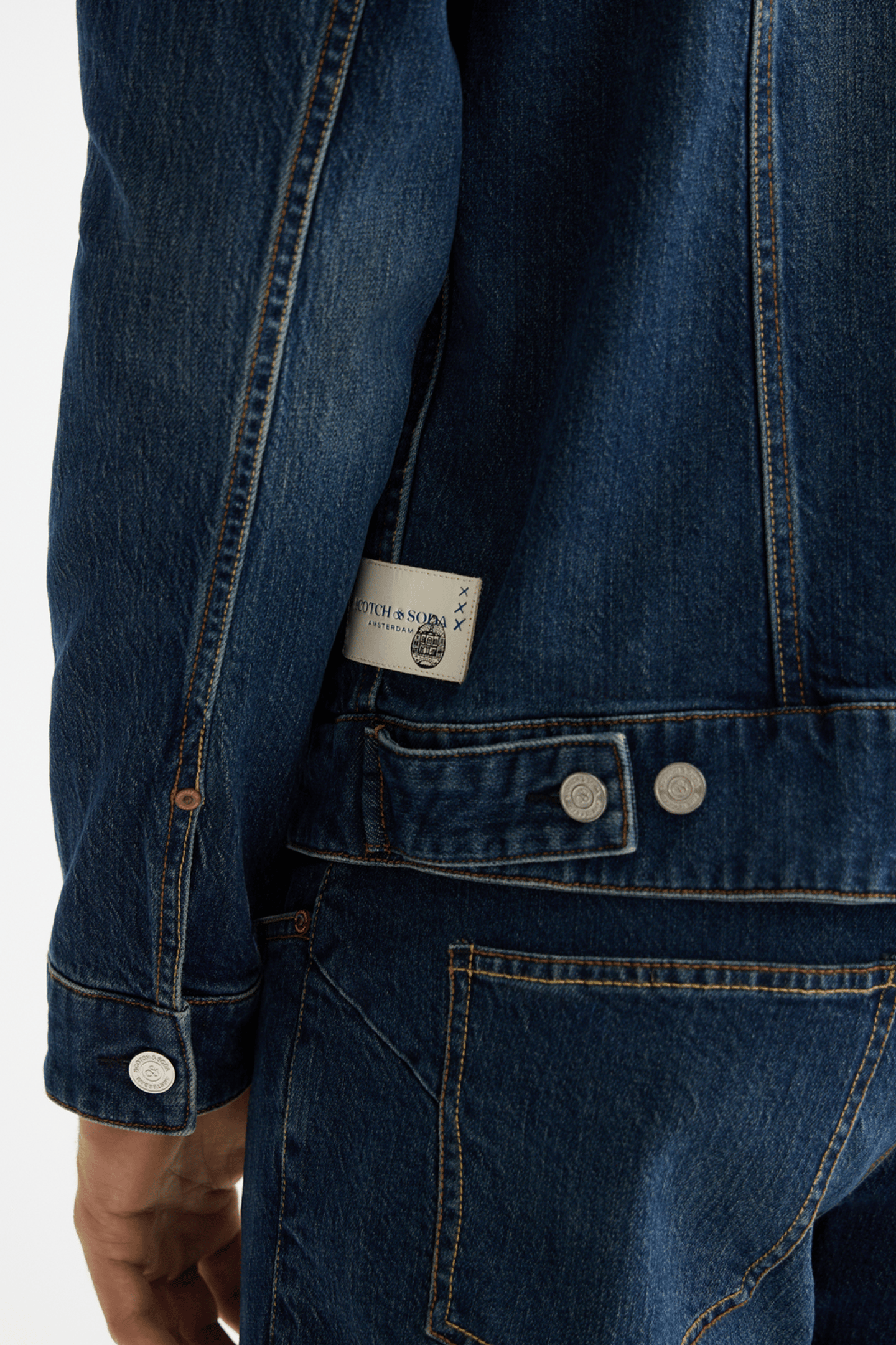 DENIM TRUCKER JACKET - LET IT RAIN 750 YEARS CELEBRATION LET 9