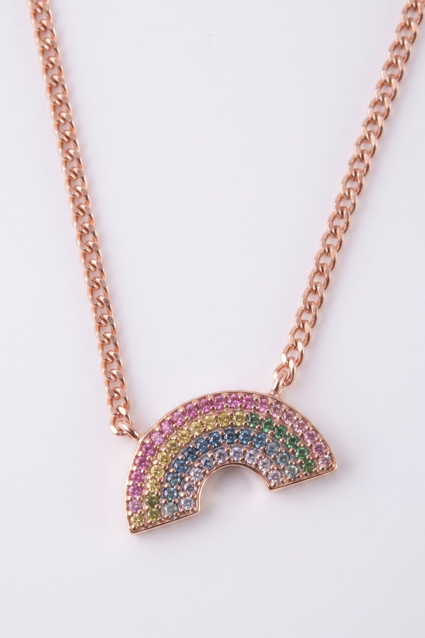 RAINBOW LOVE KETTE ROSEGOLD 4