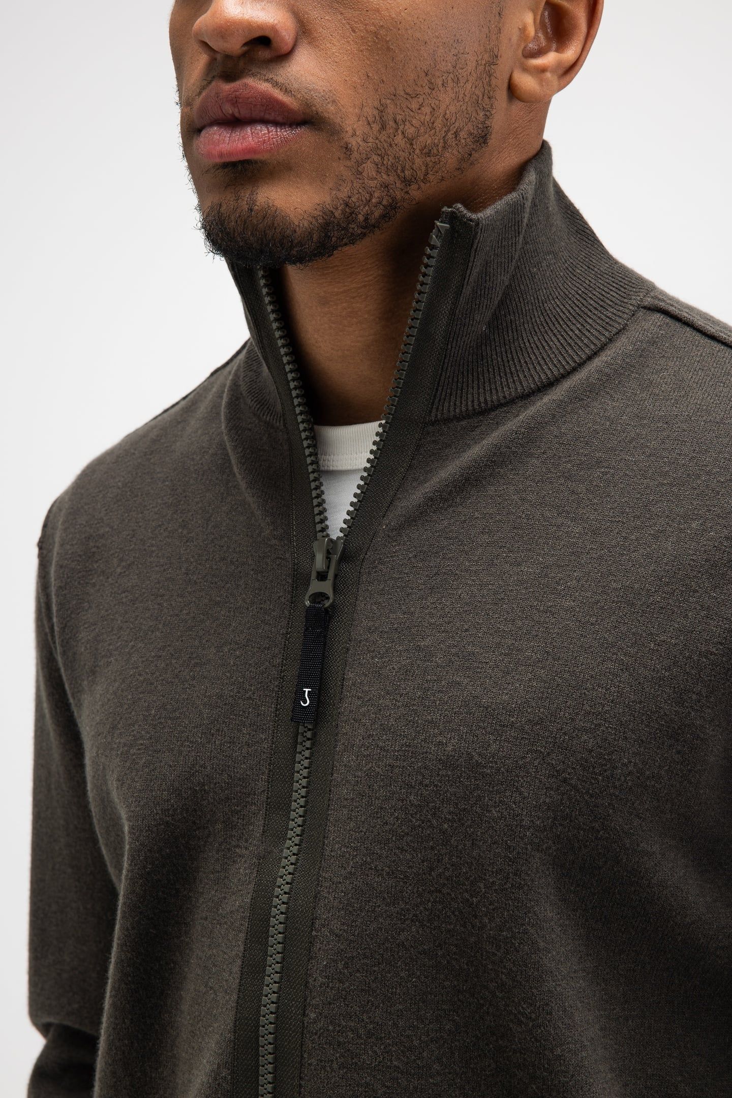 CLIFTON FULL ZIP MOCHA BROWN 5