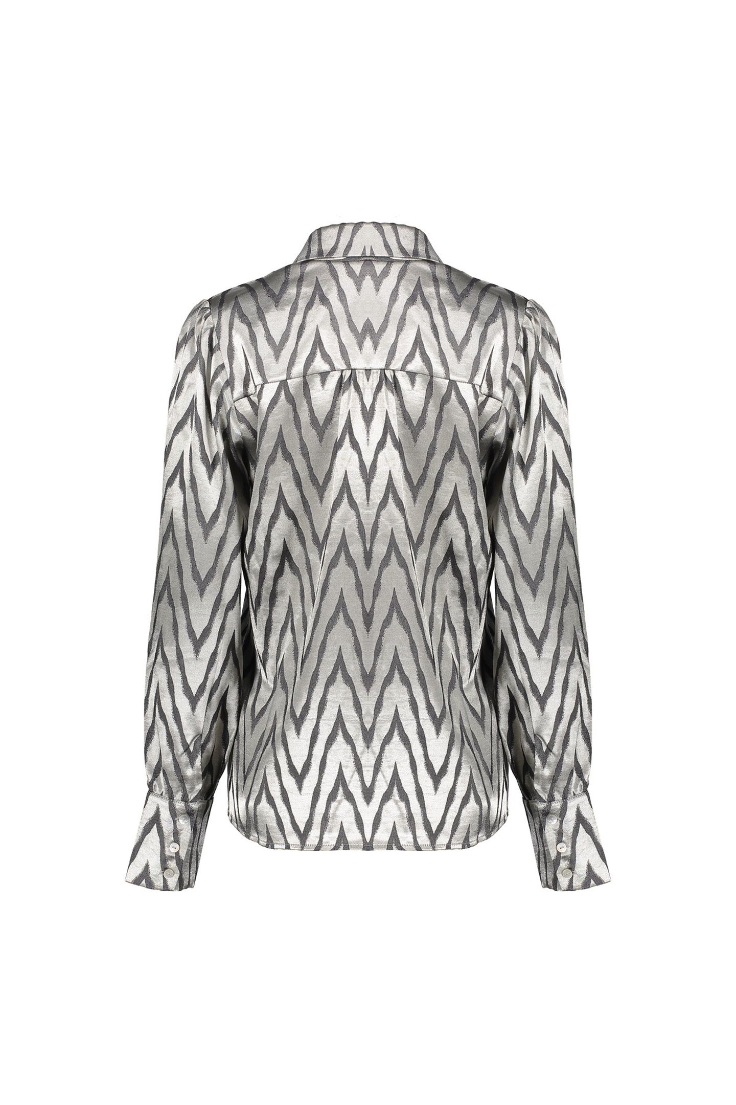 BLOUSE ANIMAL SILVER SILVER GREY 2