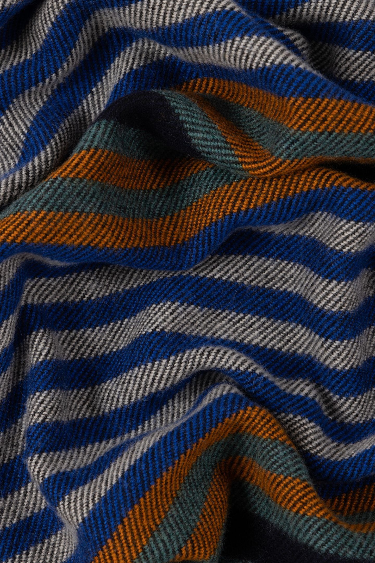 MEN SCARF PS JERSEY STRP SLATE 5