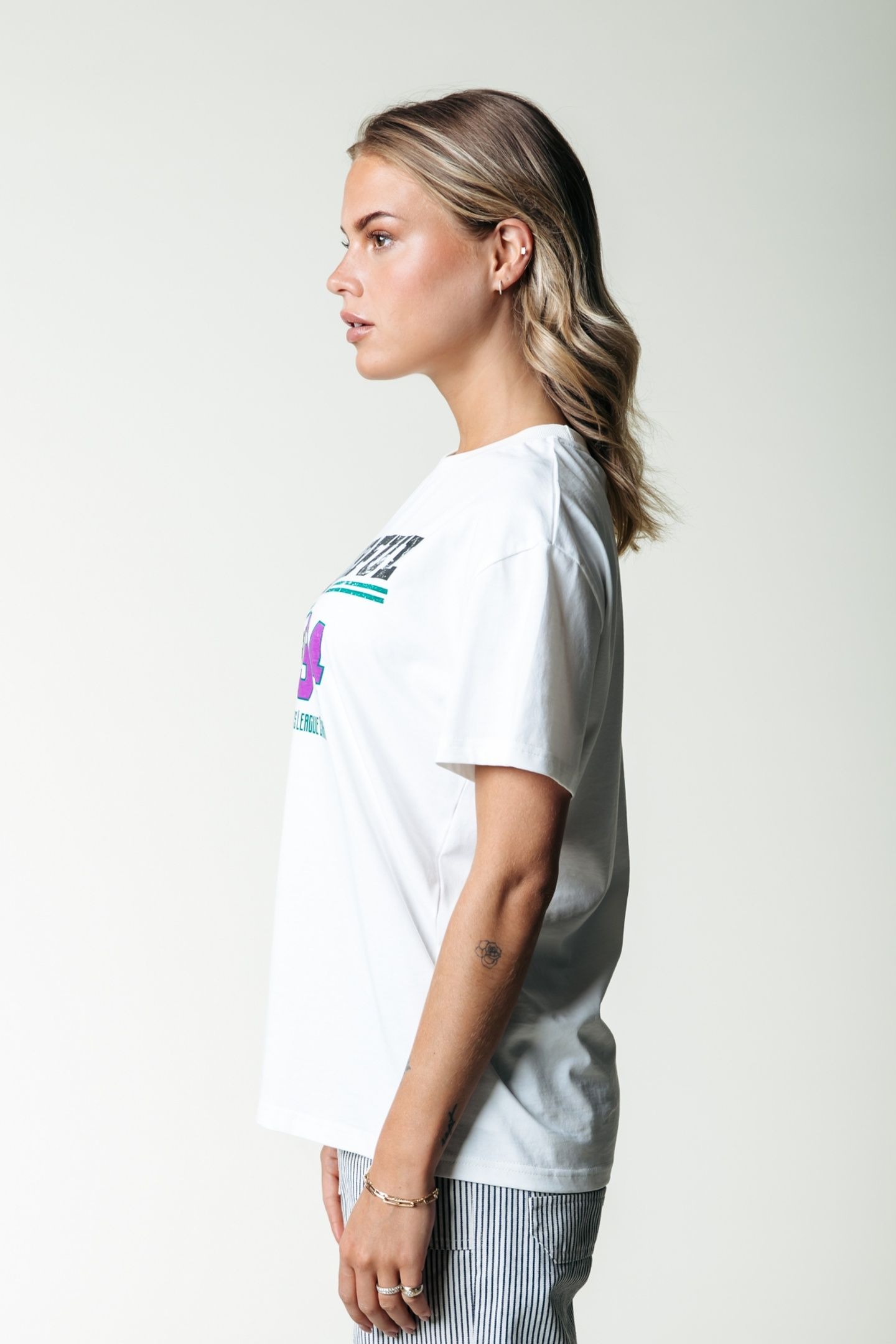 RUGBY LOOSEFIT TEE STANDARD WHITE 3