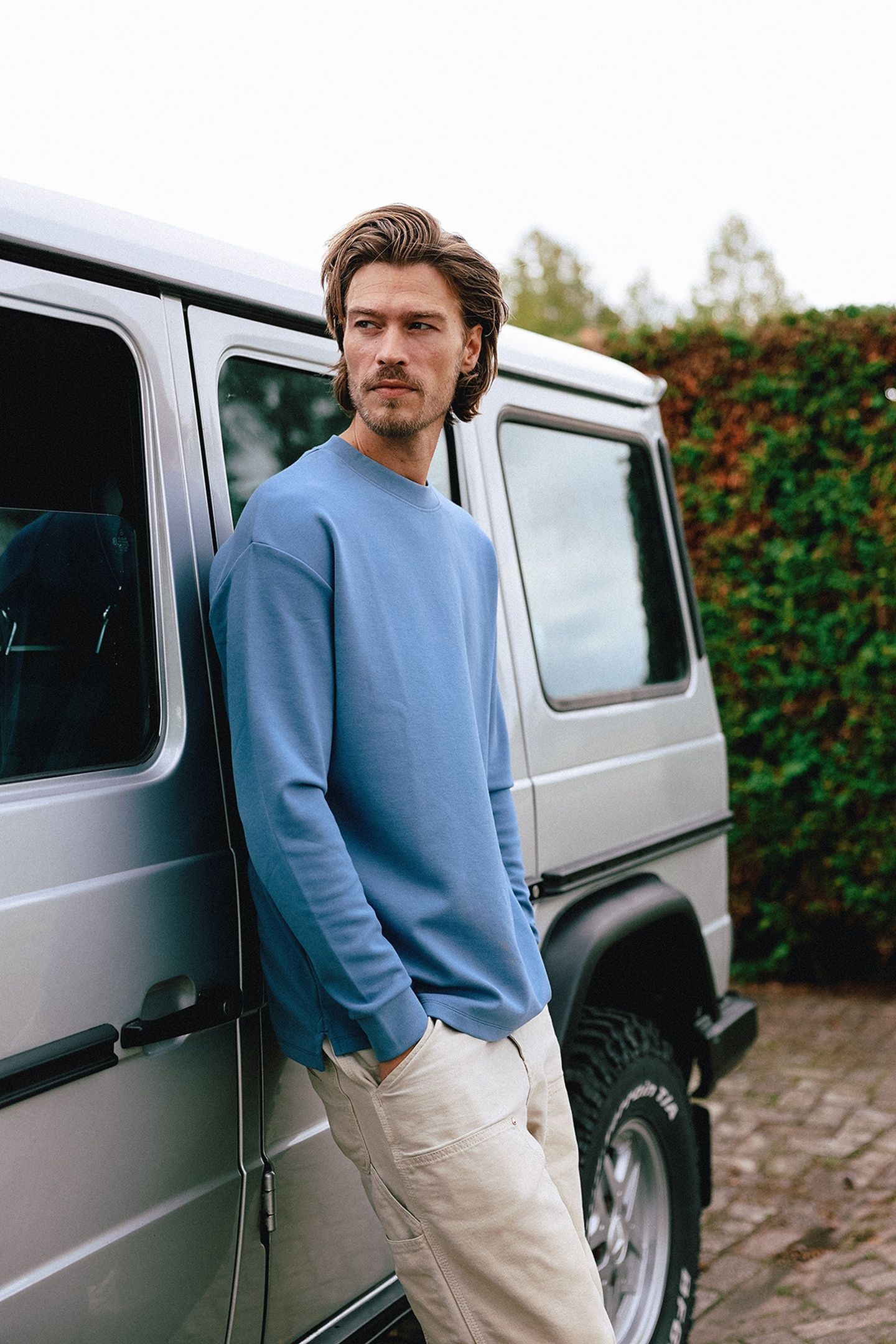 LONG SLEEVE LUXURY DRIP ICE BLUE 4
