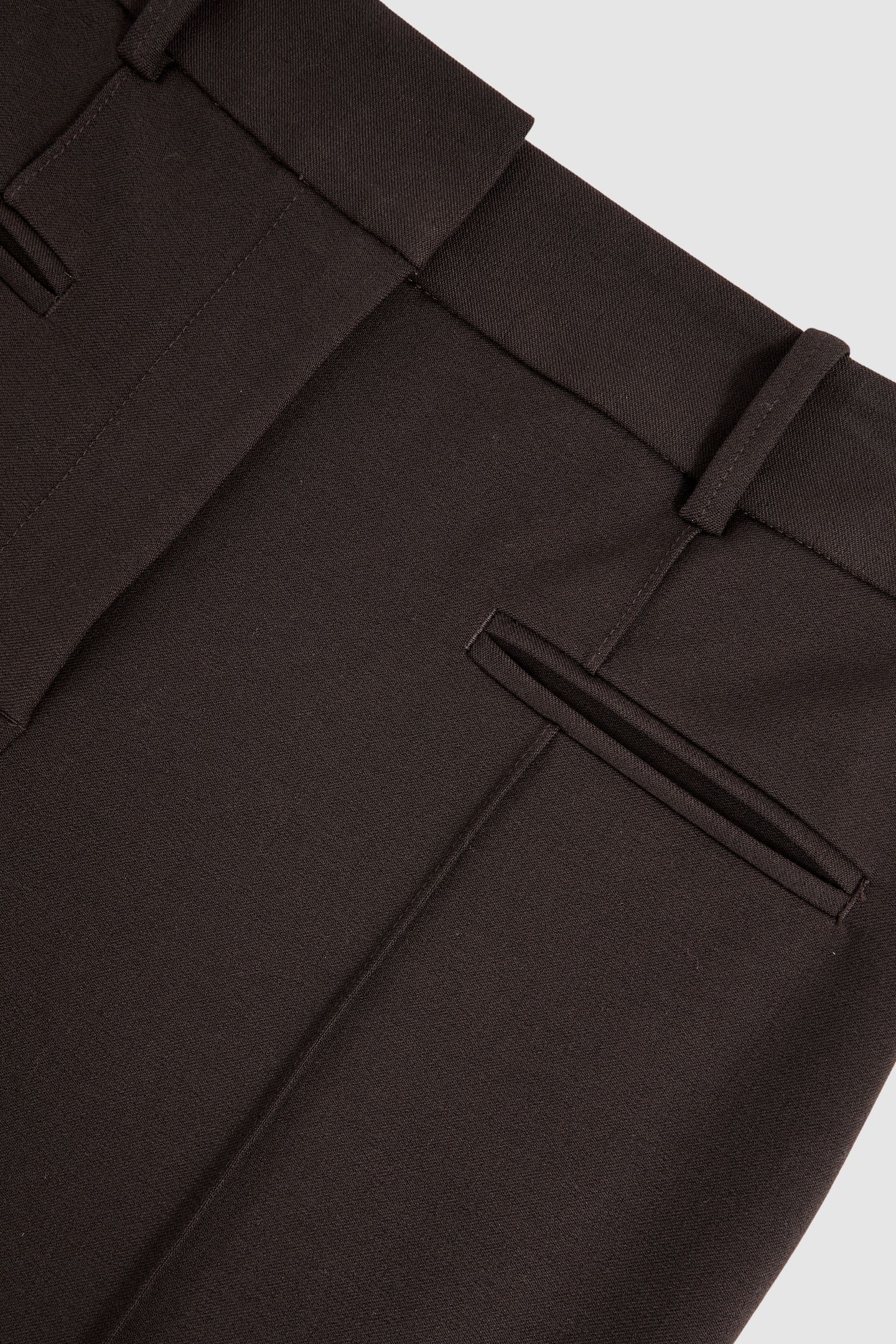 TAPER TROUSER CHOCOLATE BROWN 6