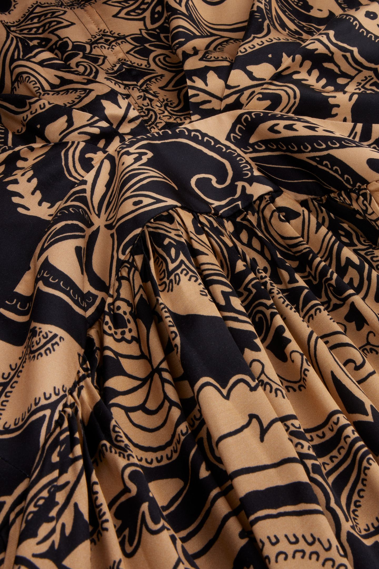 EDVINA DRESS BLACK PATTERN 1