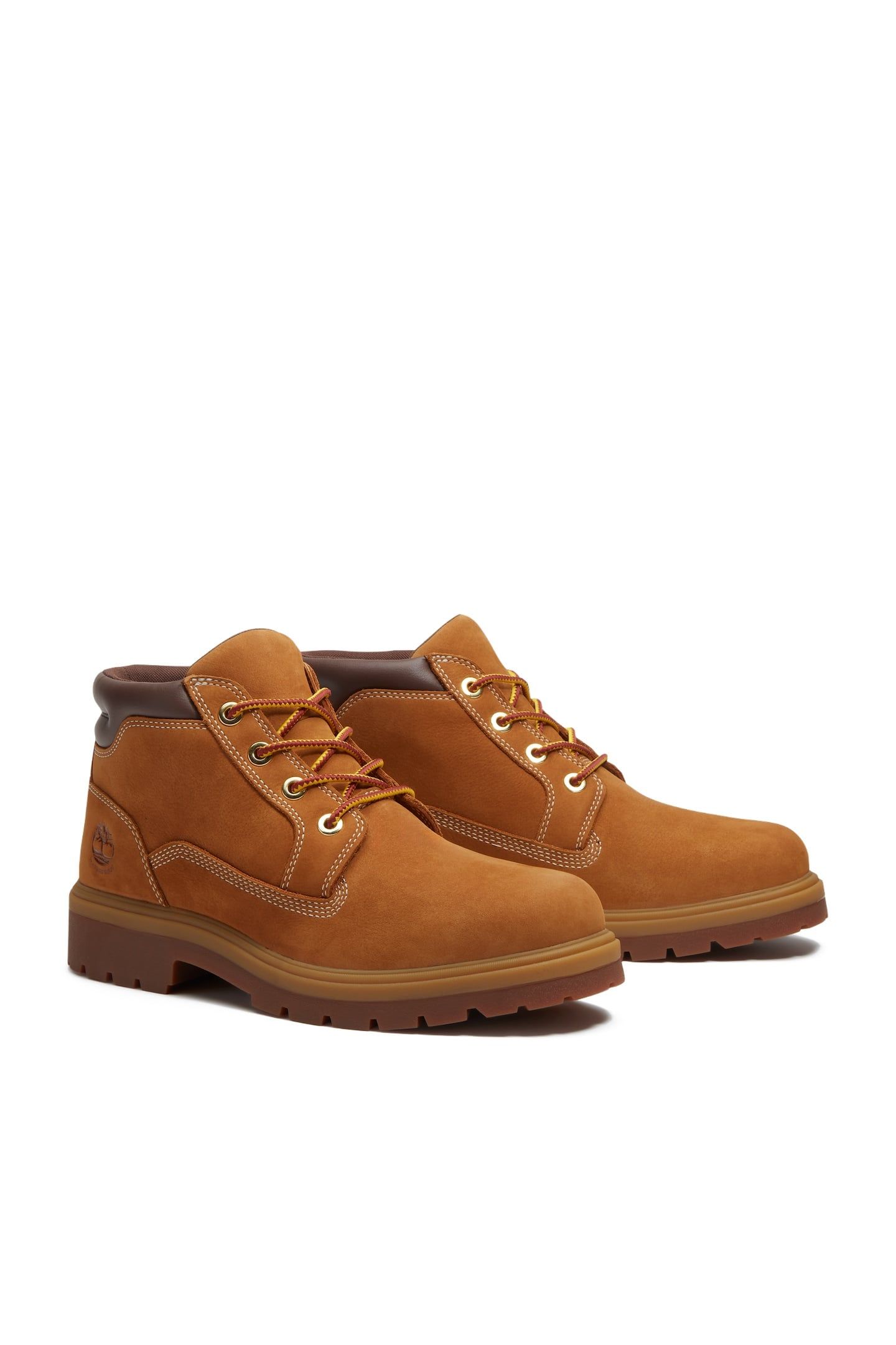 MID LACE UP WATERPROOF CHUKKA BOOT WHEAT NUBUCK 2