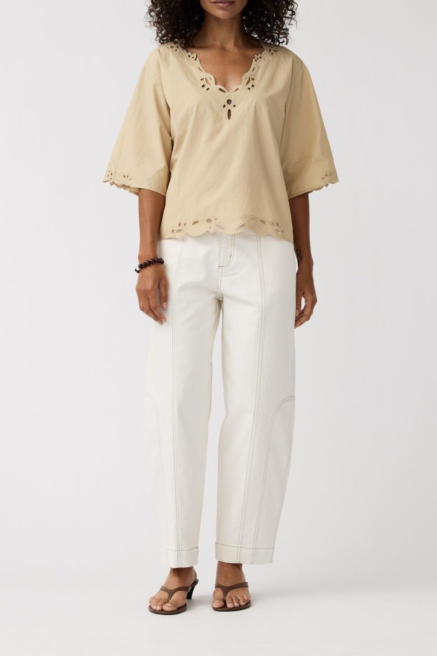 PANTS ABBI ECRU 3