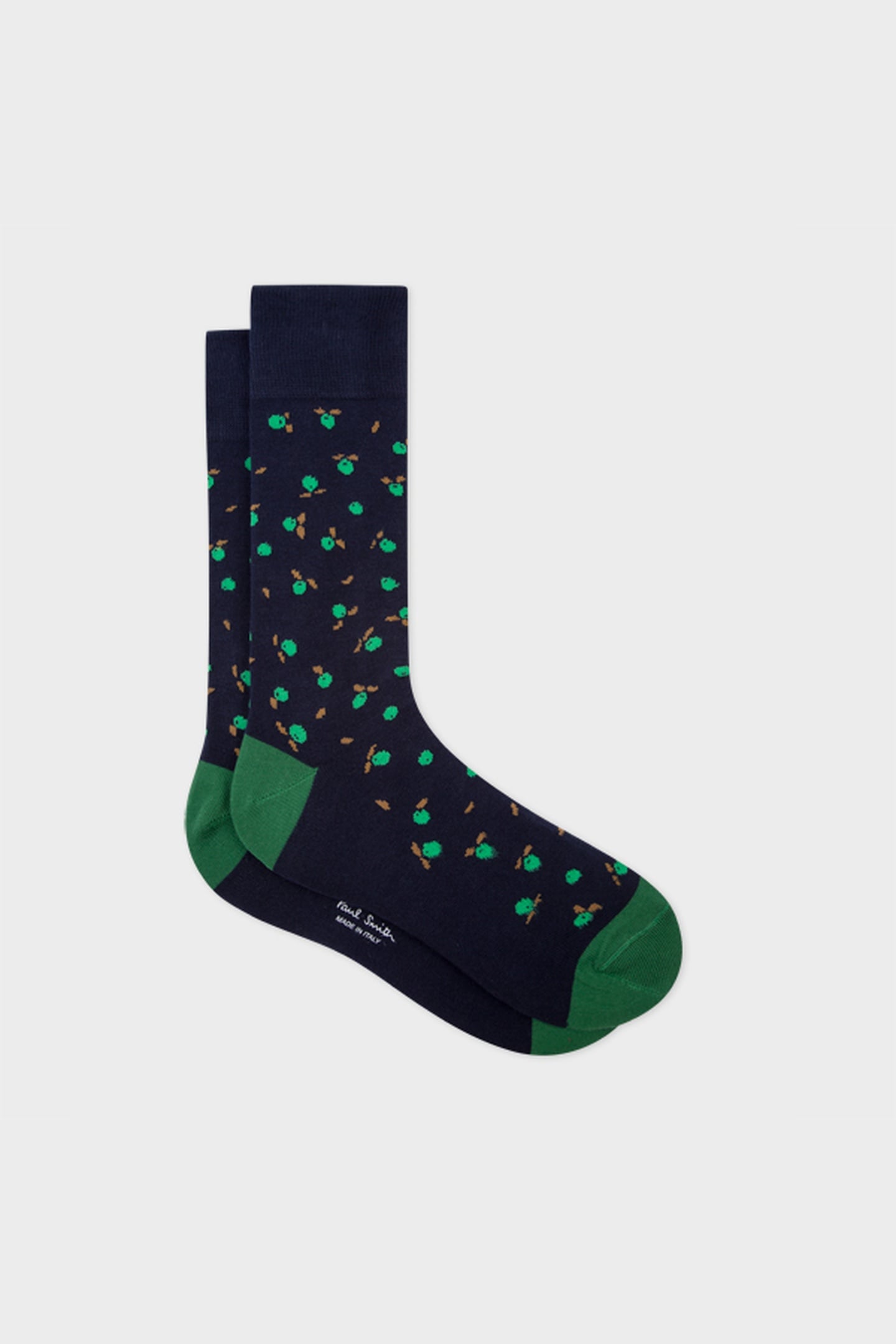 MEN SOCK ANDRE ORANGE NAVY 2