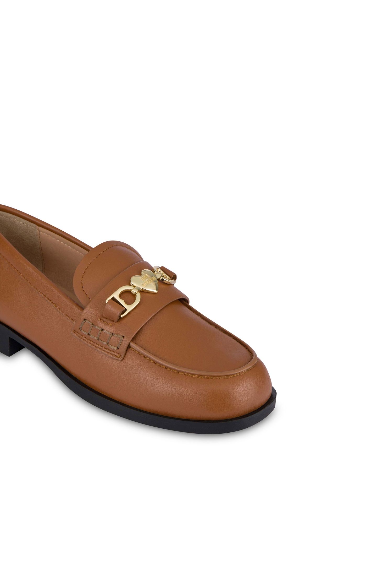 CALFSKIN VARSITY MOCCASINS RED 3