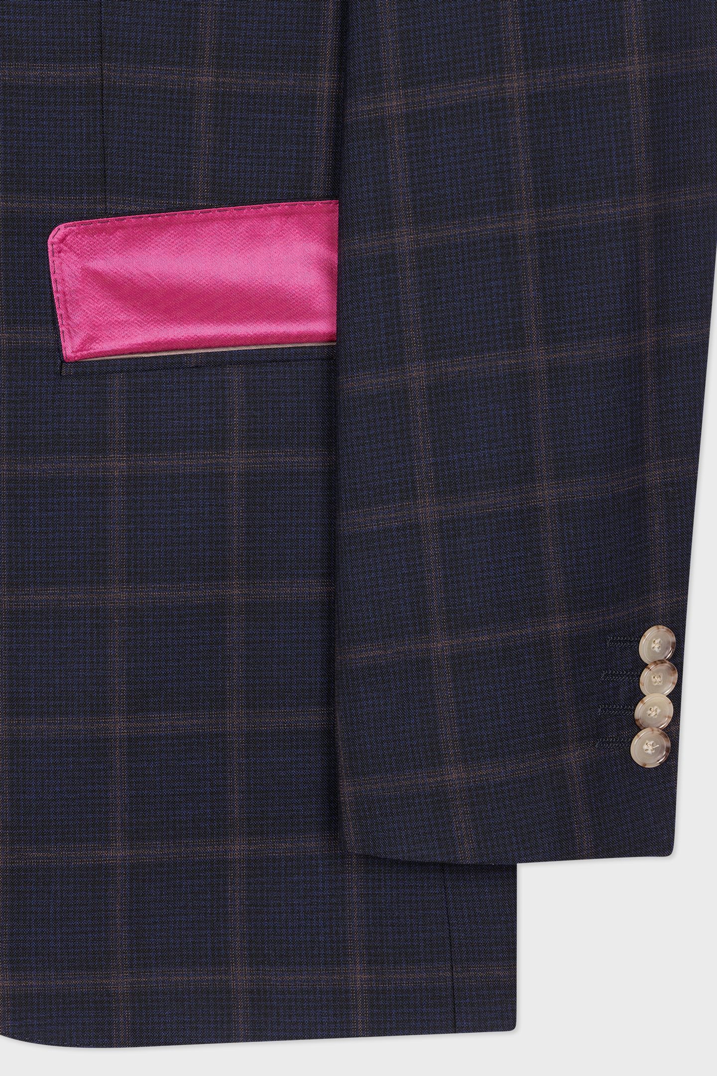 MENS 2 BUTTON SUIT NAVY 8