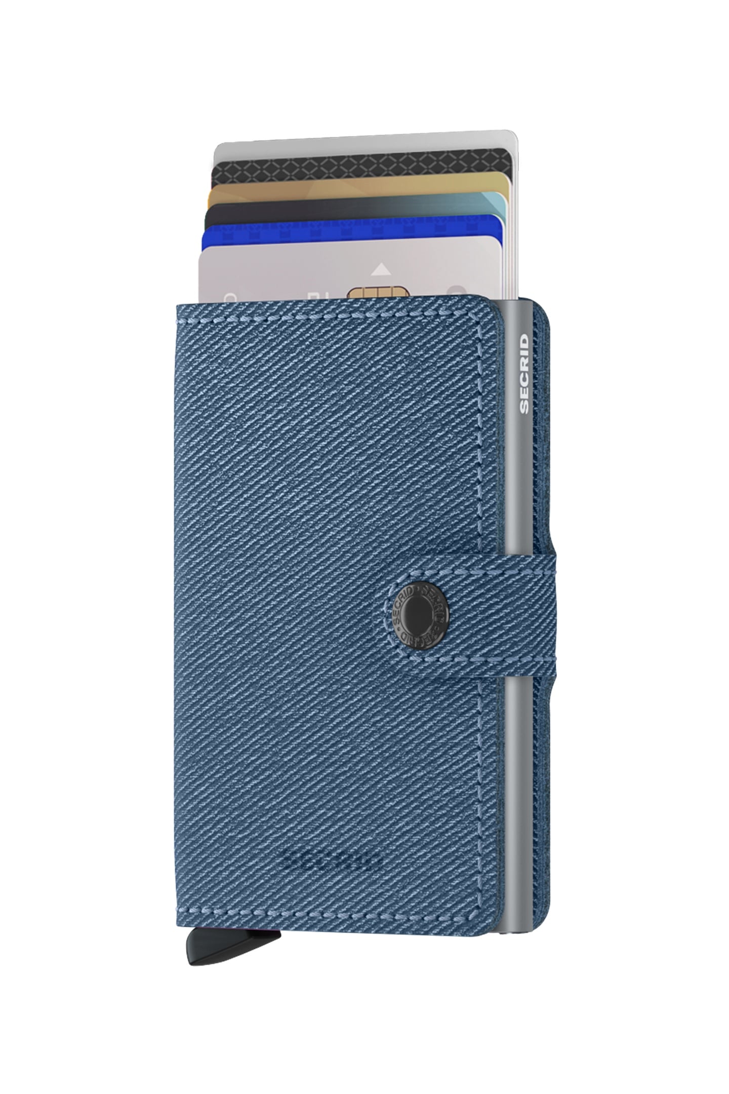 UNISEX MINIWALLET TWIST JEANS BLUE 2