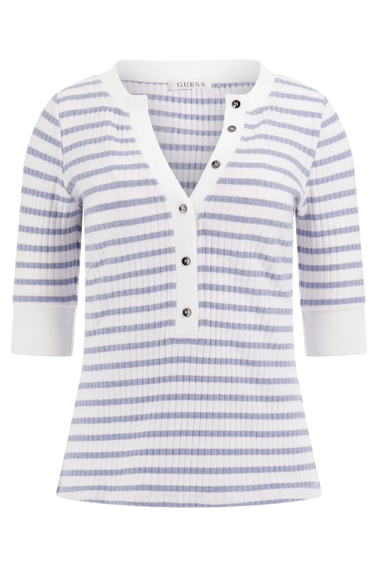 3/4 SL SERAFINO STRI WHITE AND NIMBUS STR 1