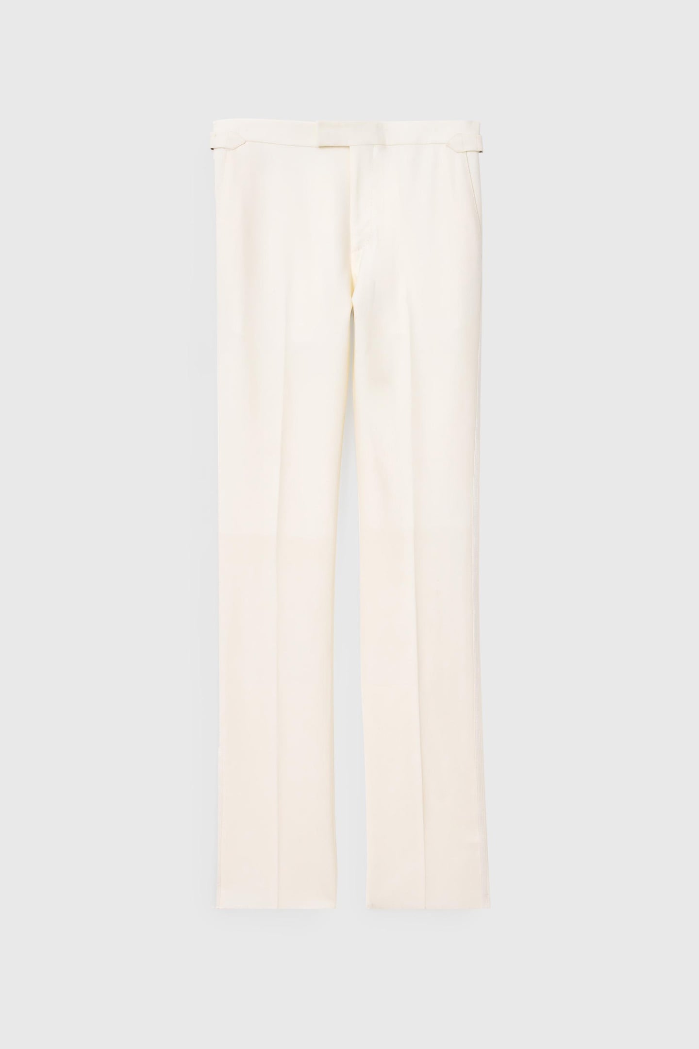 GLEN TUXEDO PANTS - TUXEDO PANTS WITH ST IVORY 2