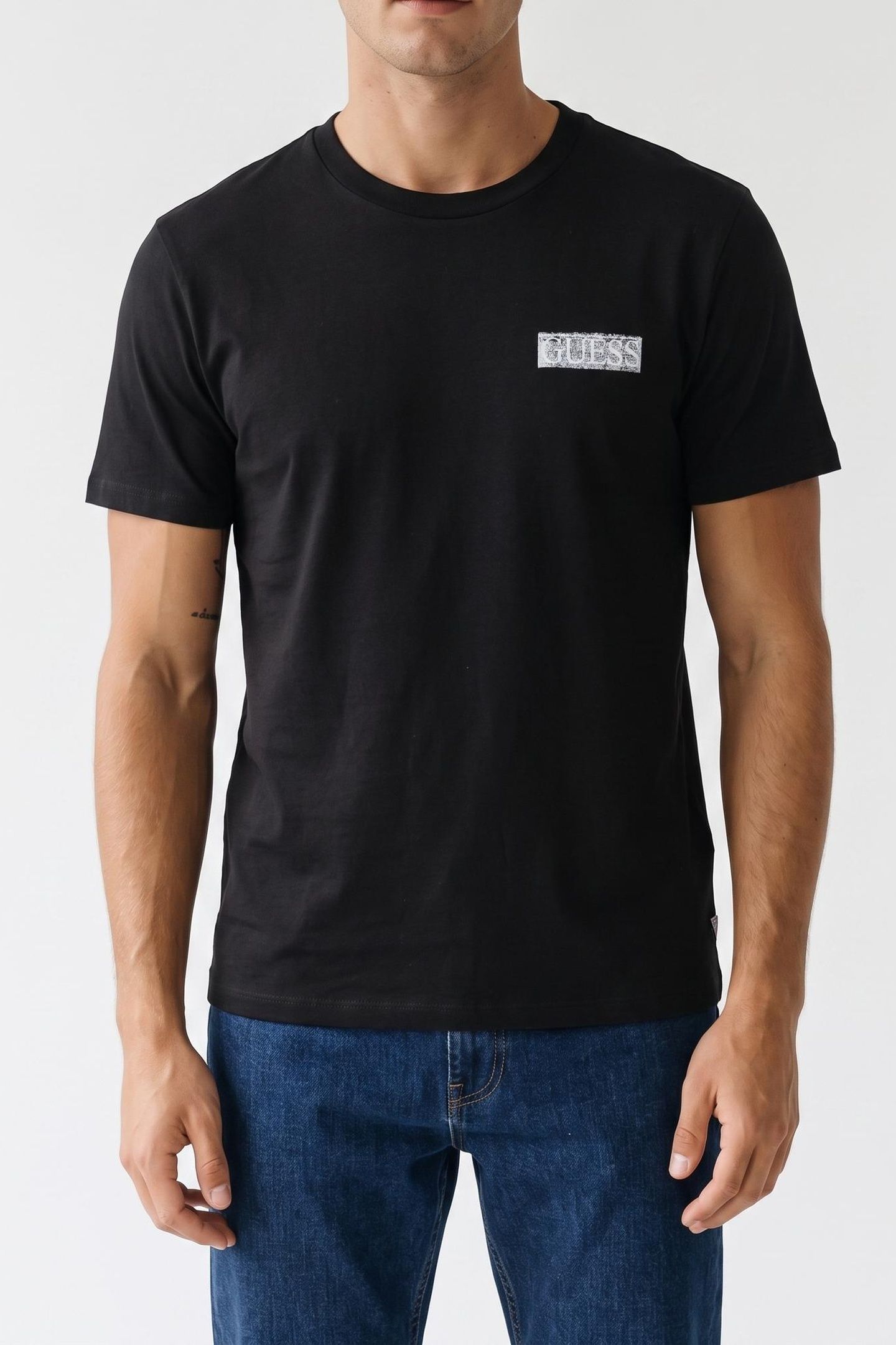 SS BSC PAINTERS TEE JET BLACK A996 1