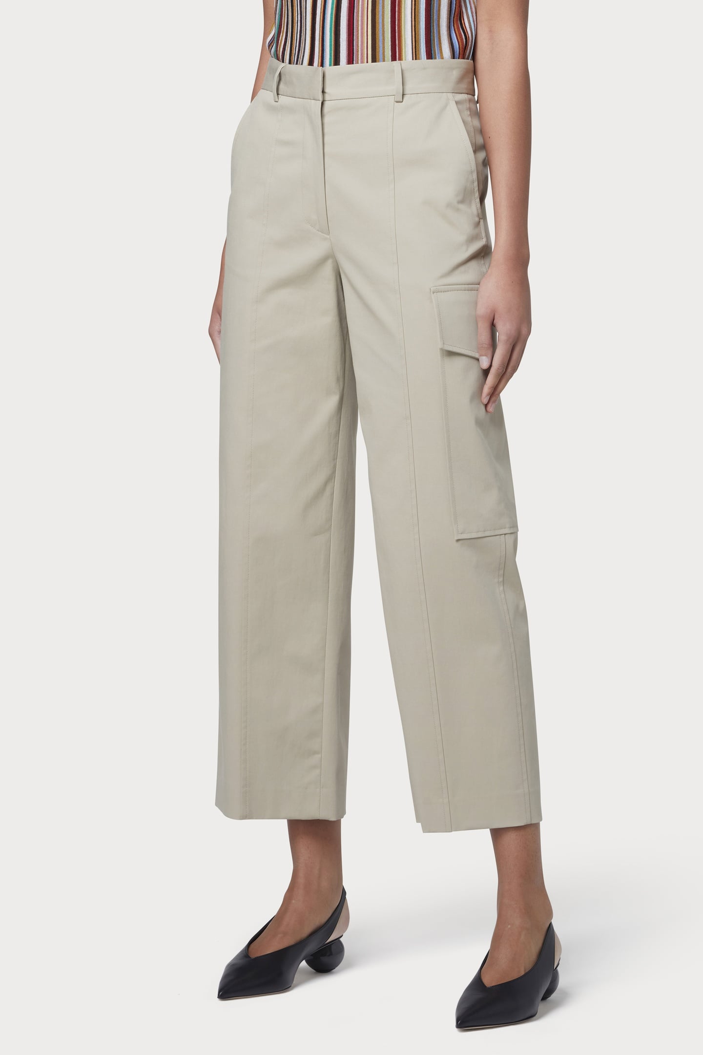 WOMENS TROUSERS KHAKI 1