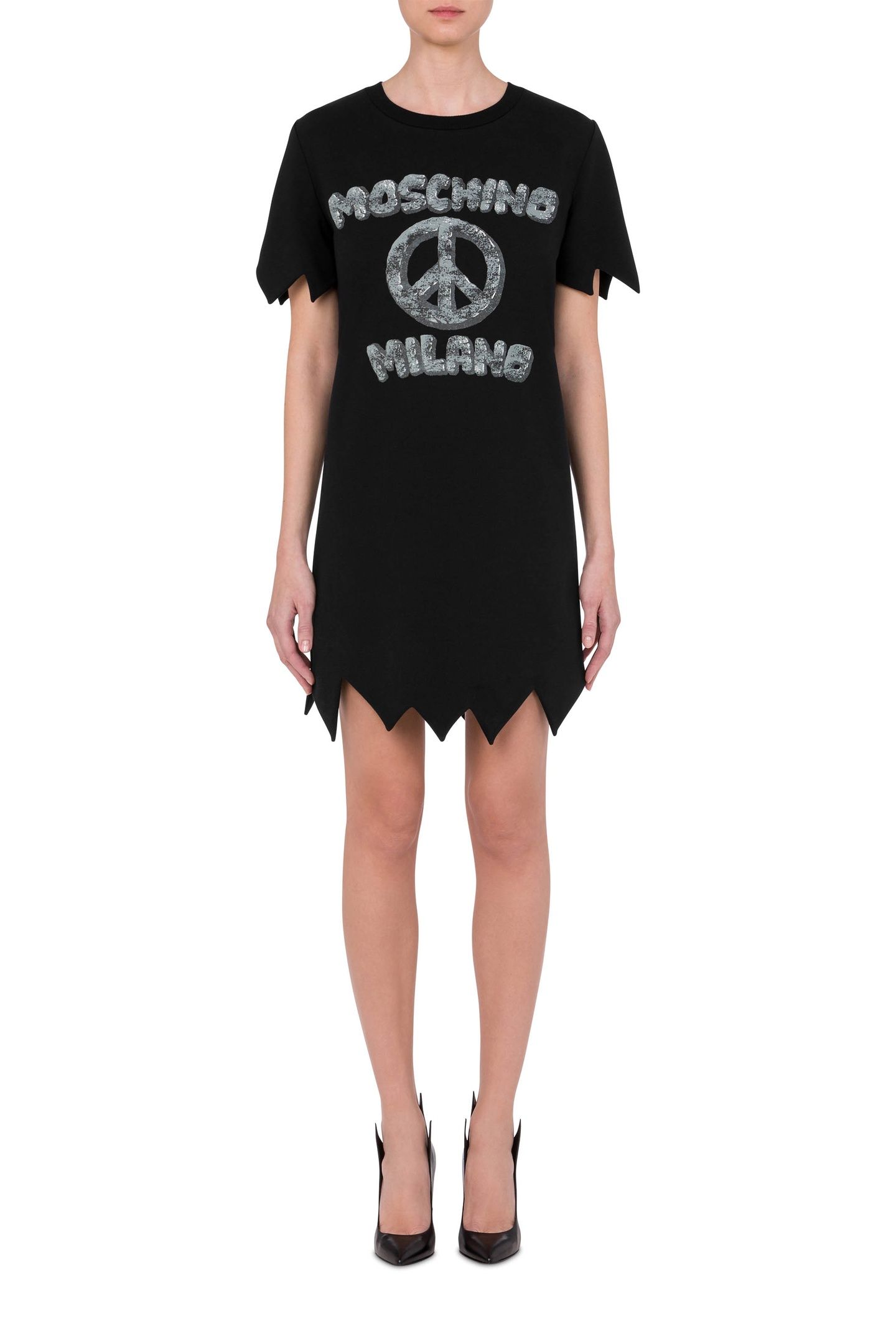 MOSCHINO X THE FLINTSTONES™ DRESS BLACK 1