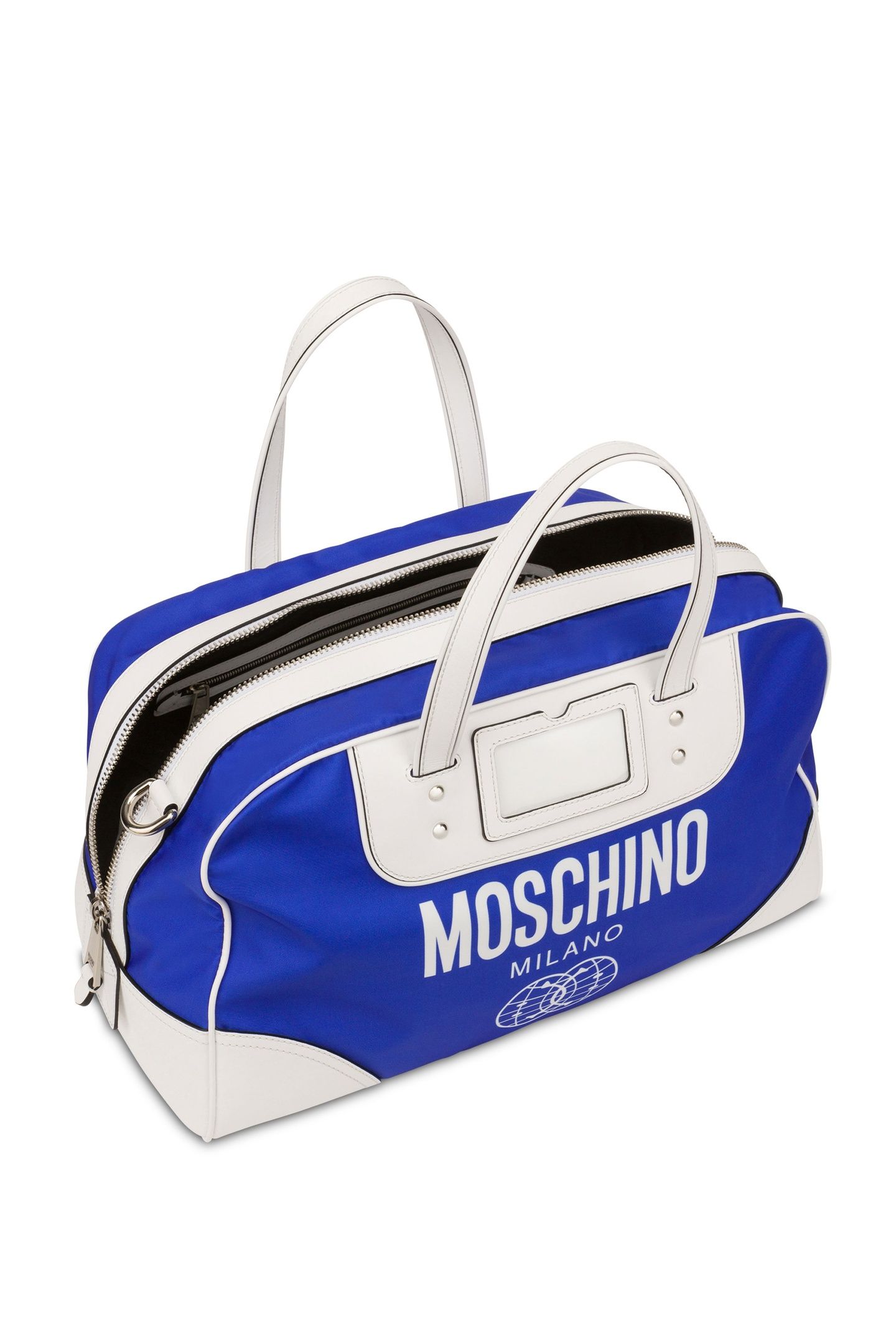 DOUBLE SMILEY® WORLD DUFFEL BAG BLUE 2