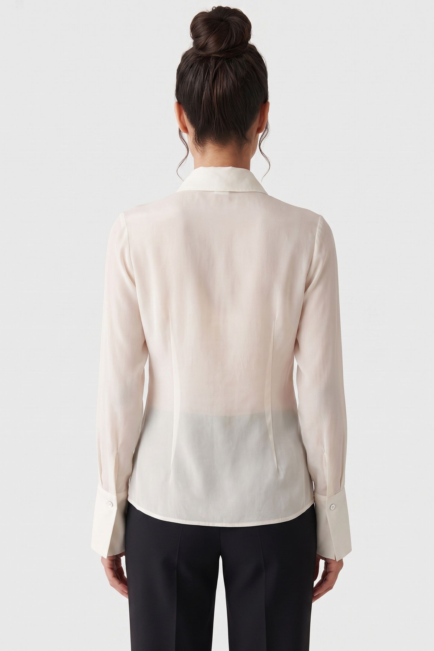 ST GULI SILK SHIRT WHITE 2