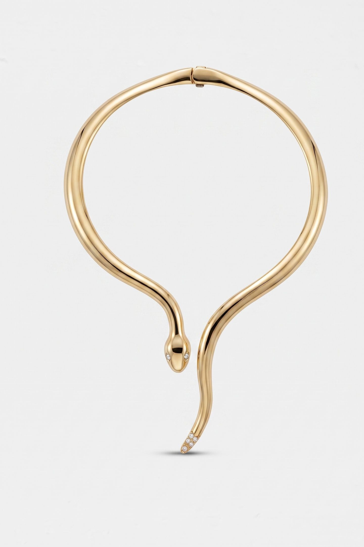 S LINO CHOKER WHITE 2
