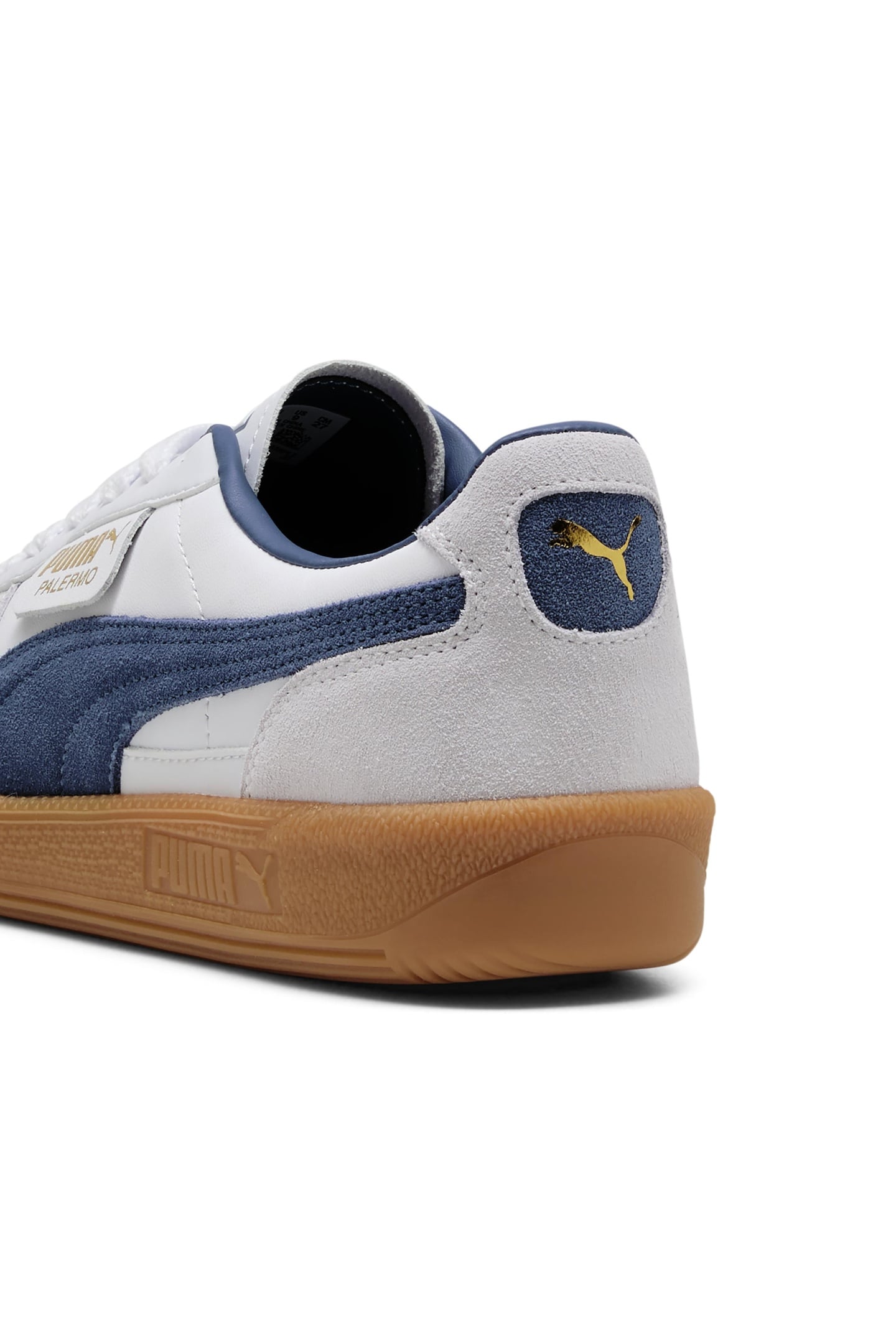 UNISEX PALERMO LTH WHITE-DARK INDIGO 4