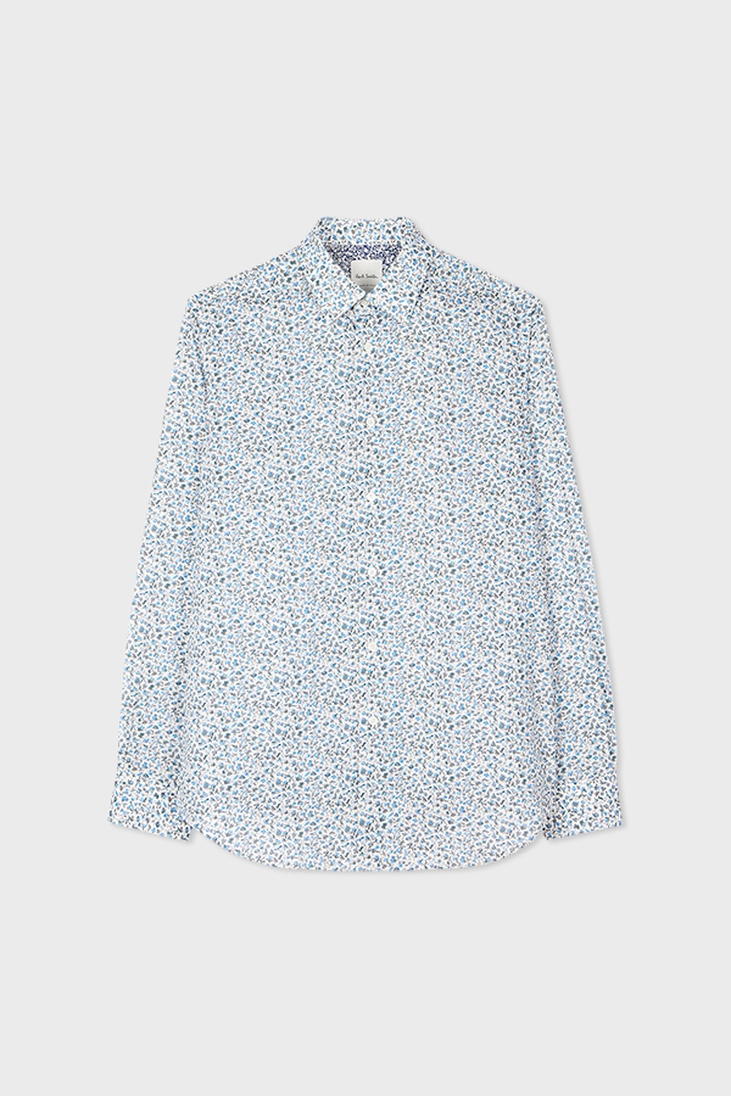 MENS S/C TAILORED FIT SHIRT LIGHT BLUE 2