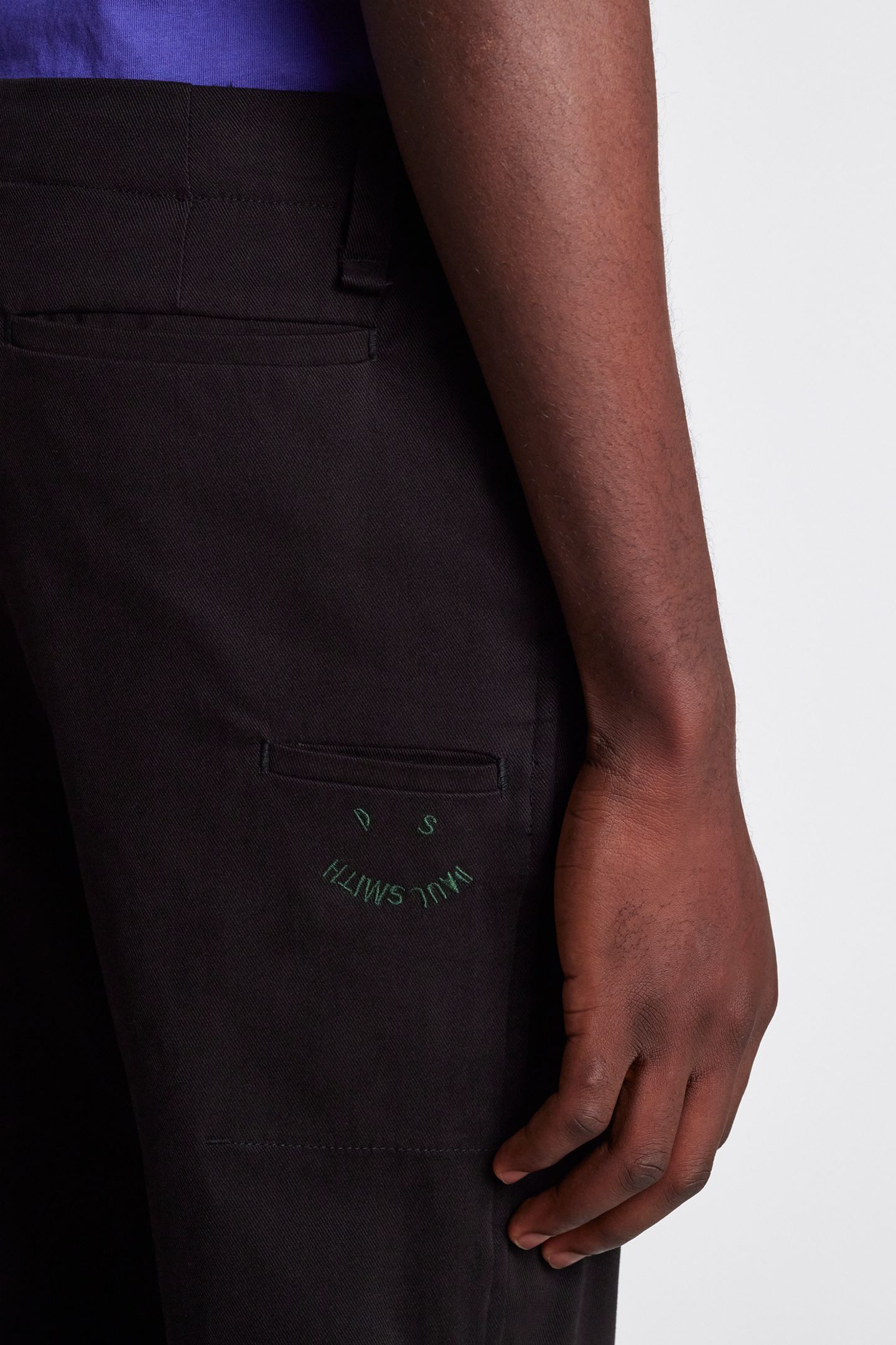 MENS TAERED FIT TROUSER BLACK 6
