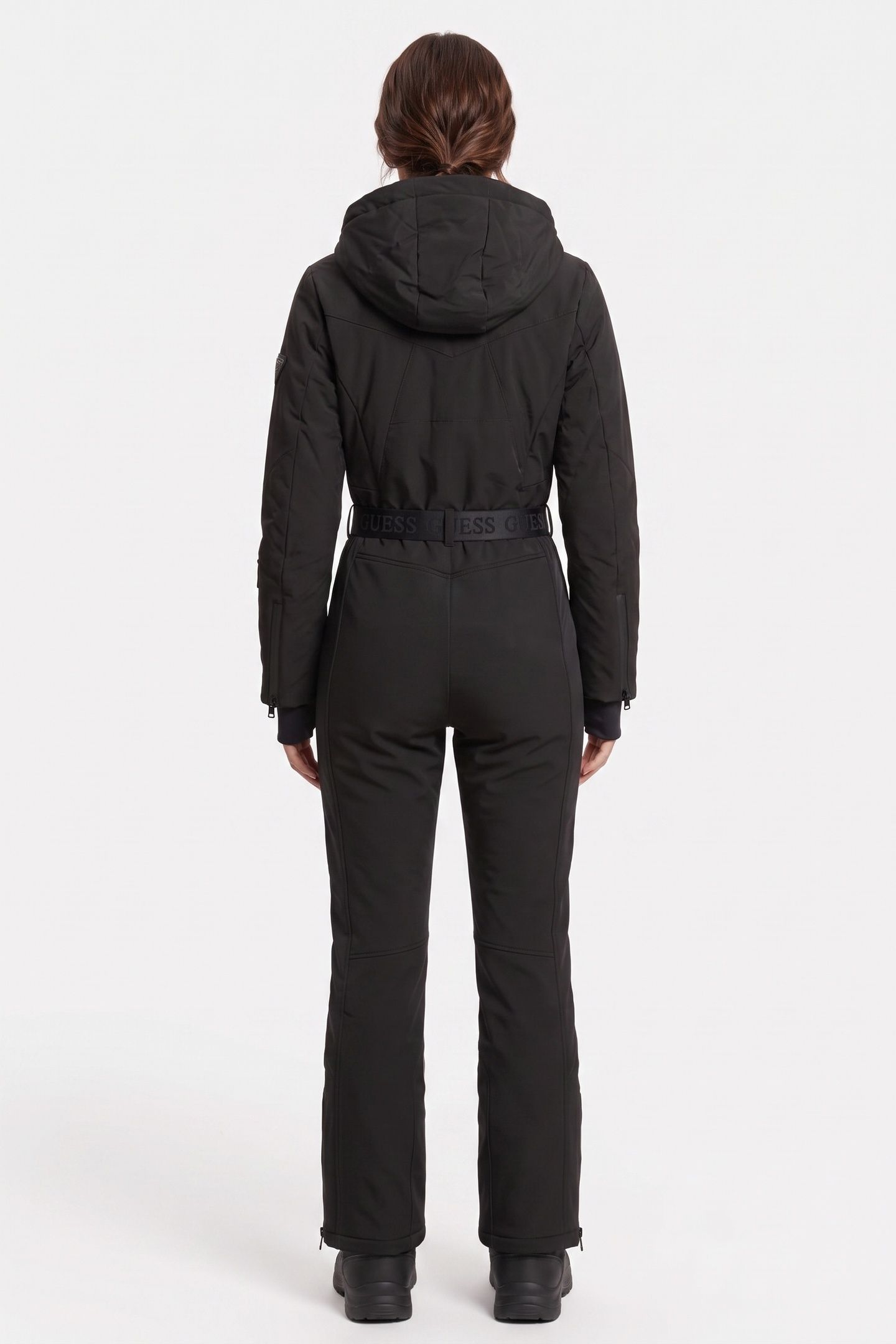 EVELYN TECH SKI LOGO JET BLACK A996 2