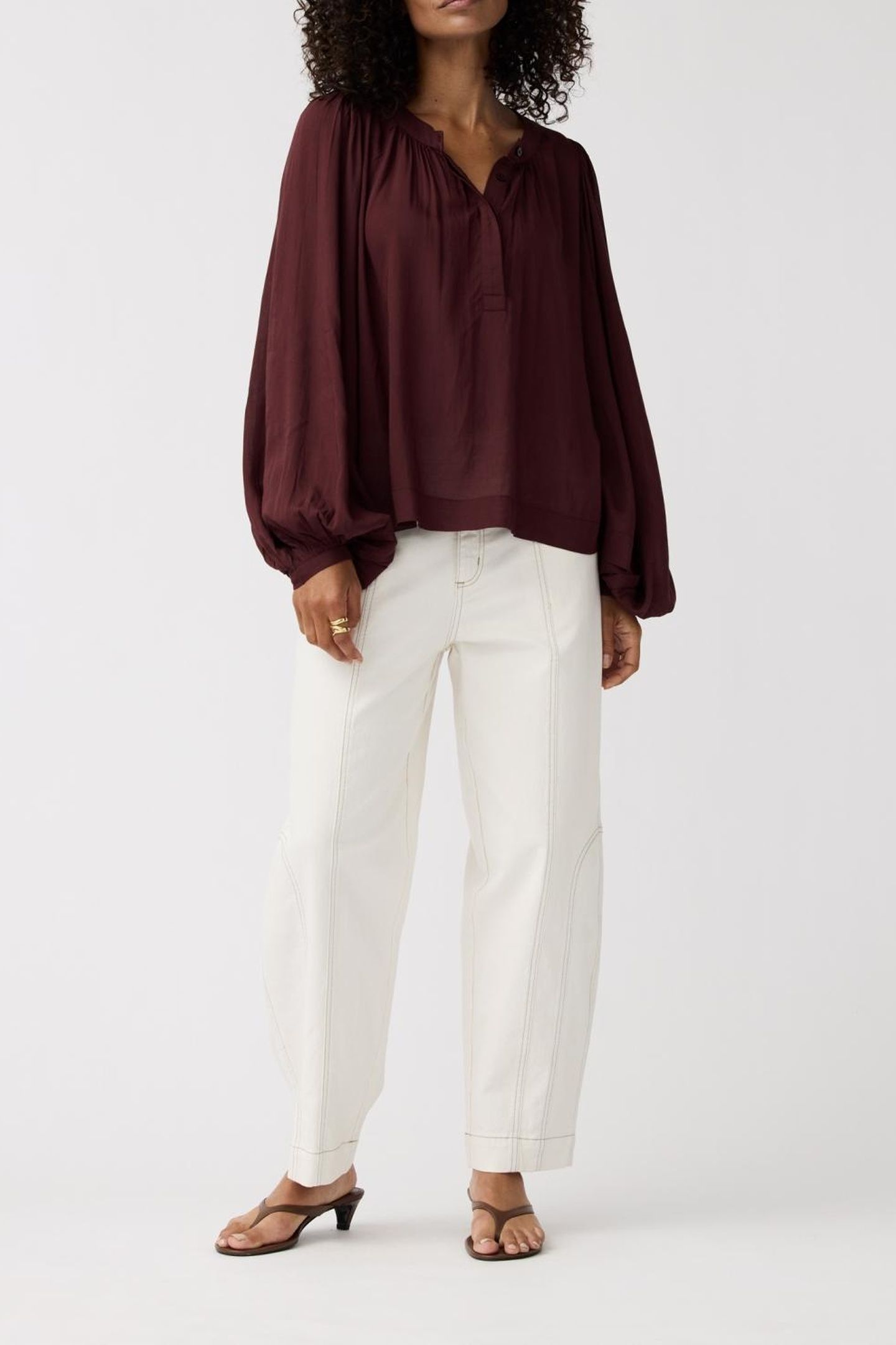 PANTS ABBI ECRU 2