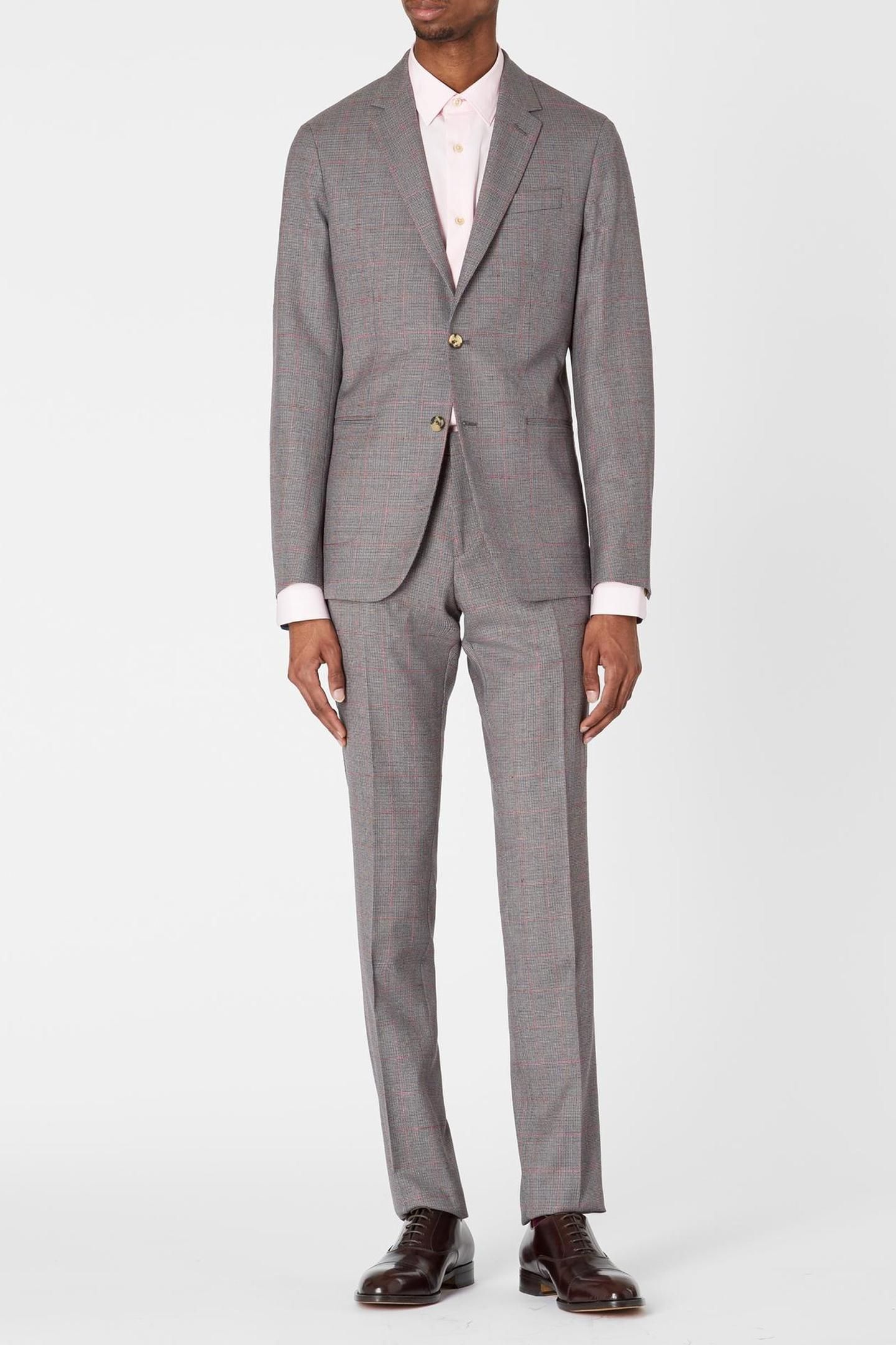 GENTS S/C TAILORED SHIRT POWDER PINK 7