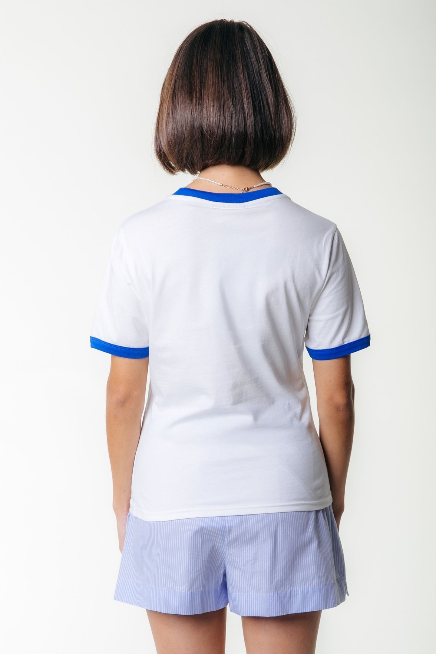 SUNNY DAYS RINGER BOXY TEE STANDARD WHITE 2