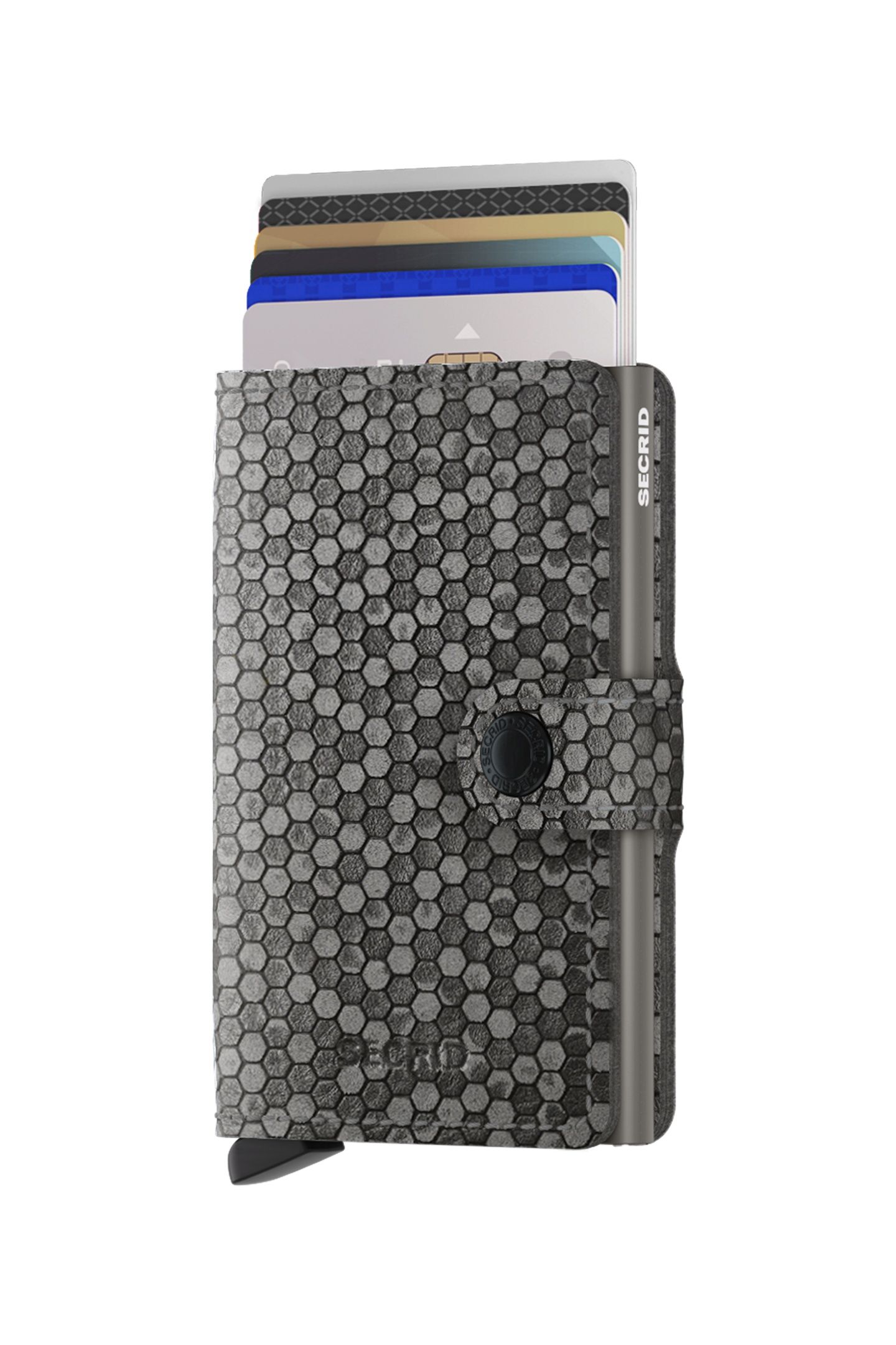 UNISEX MINIWALLET HEXAGON GREY 2