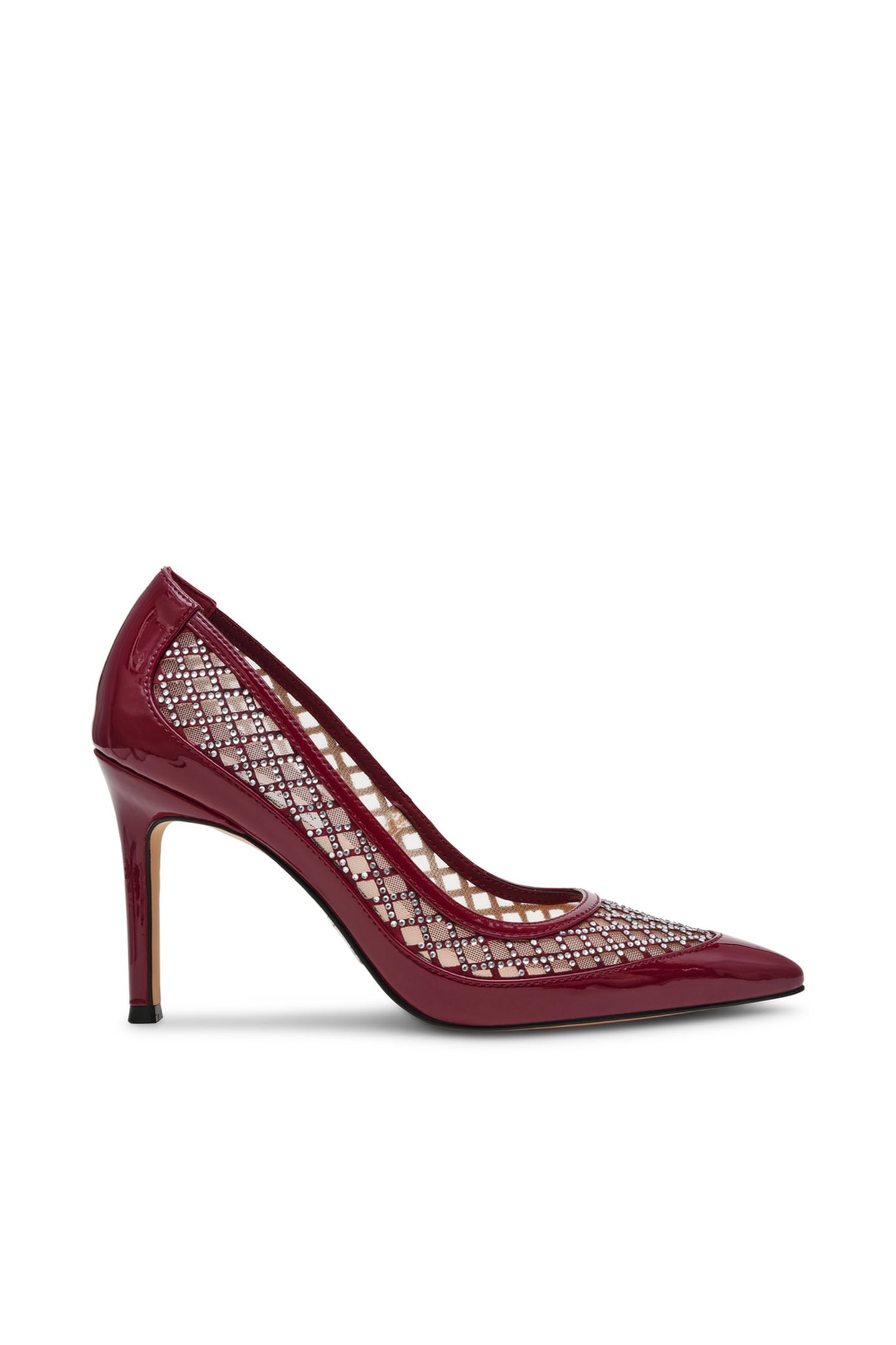 SAXXON PUMPS DARK CHERRY PATEN 1