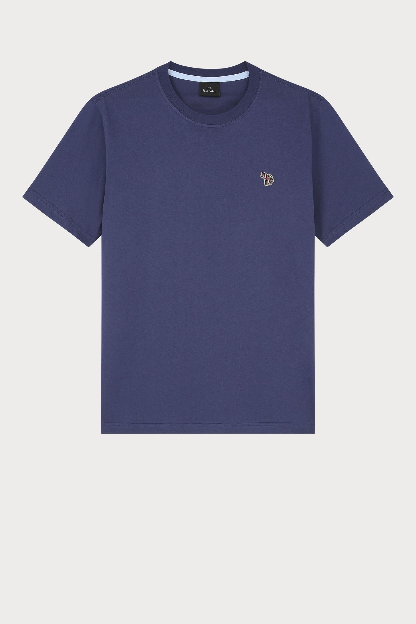 MENS REG FIT SS TSHIRT ZEBRA INDIGO 4