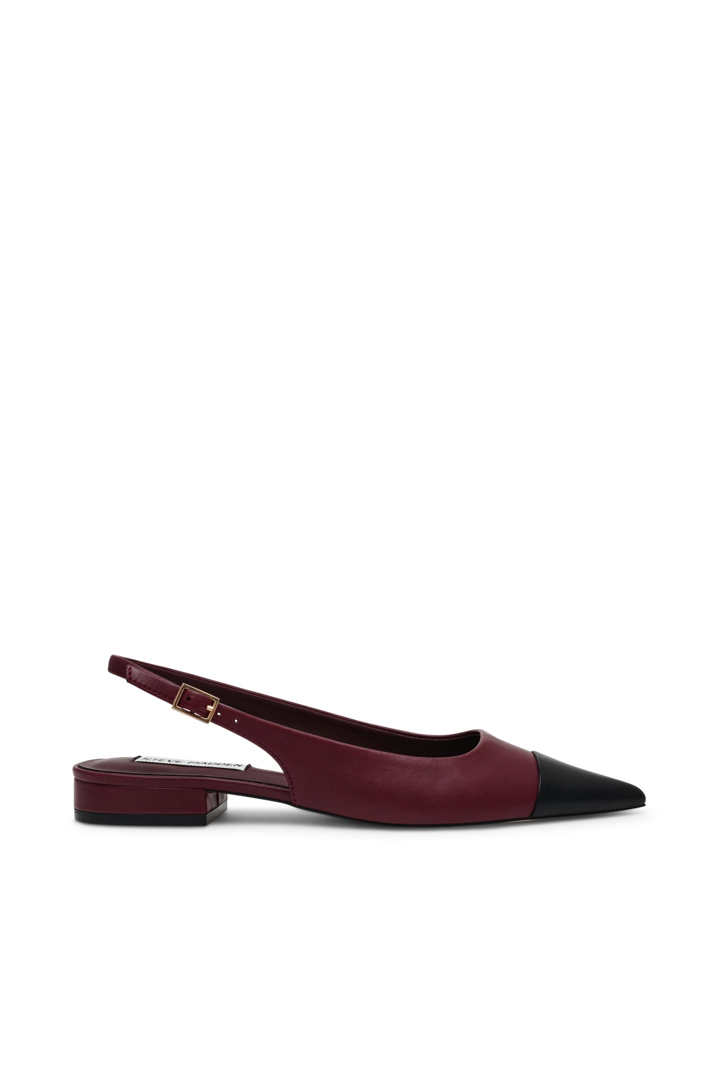 ROWYN FLAT SHOES BLACK/BURG 1